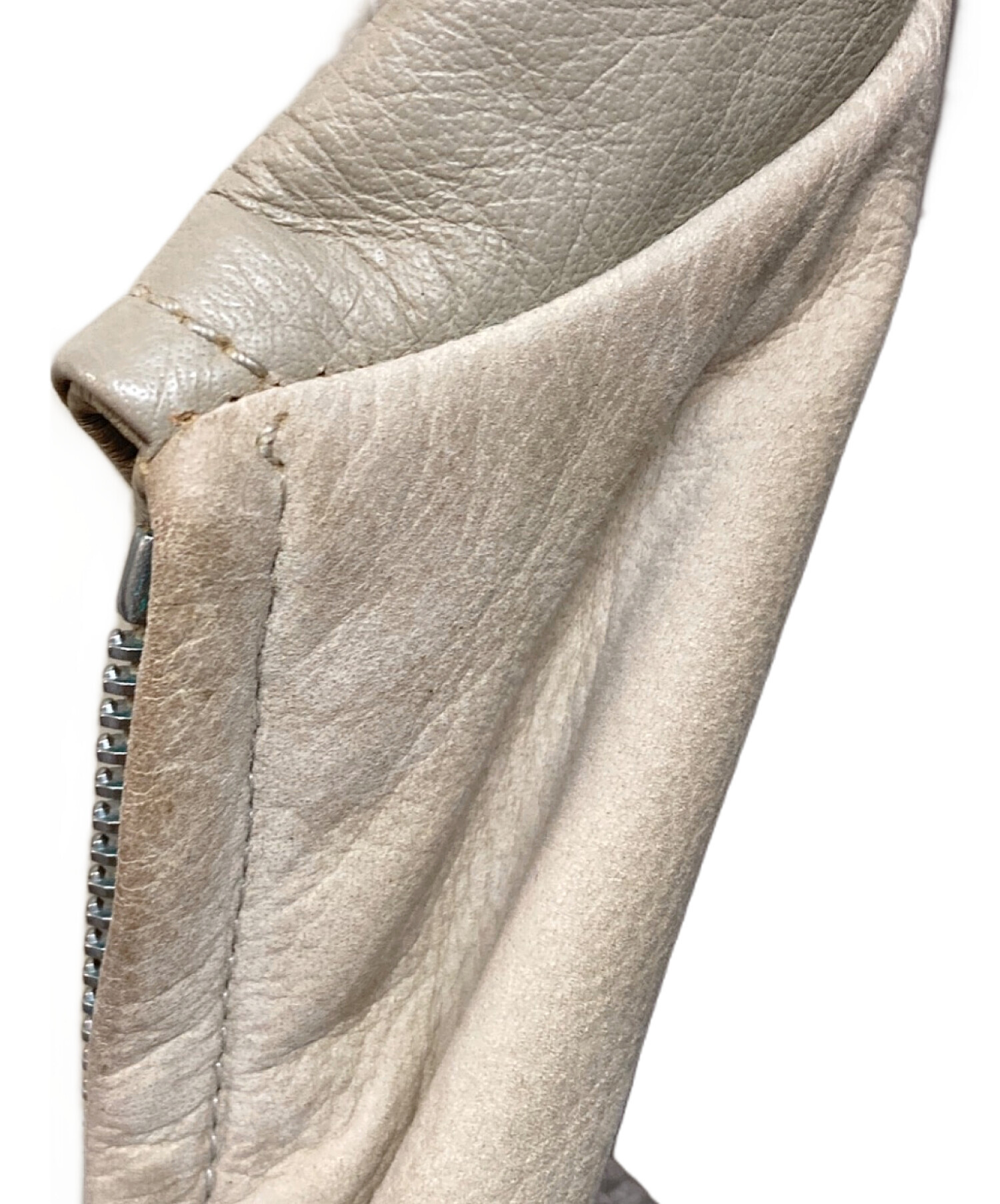 中古・古着通販】HERMES (エルメス) ヌバック切替レザージャケット