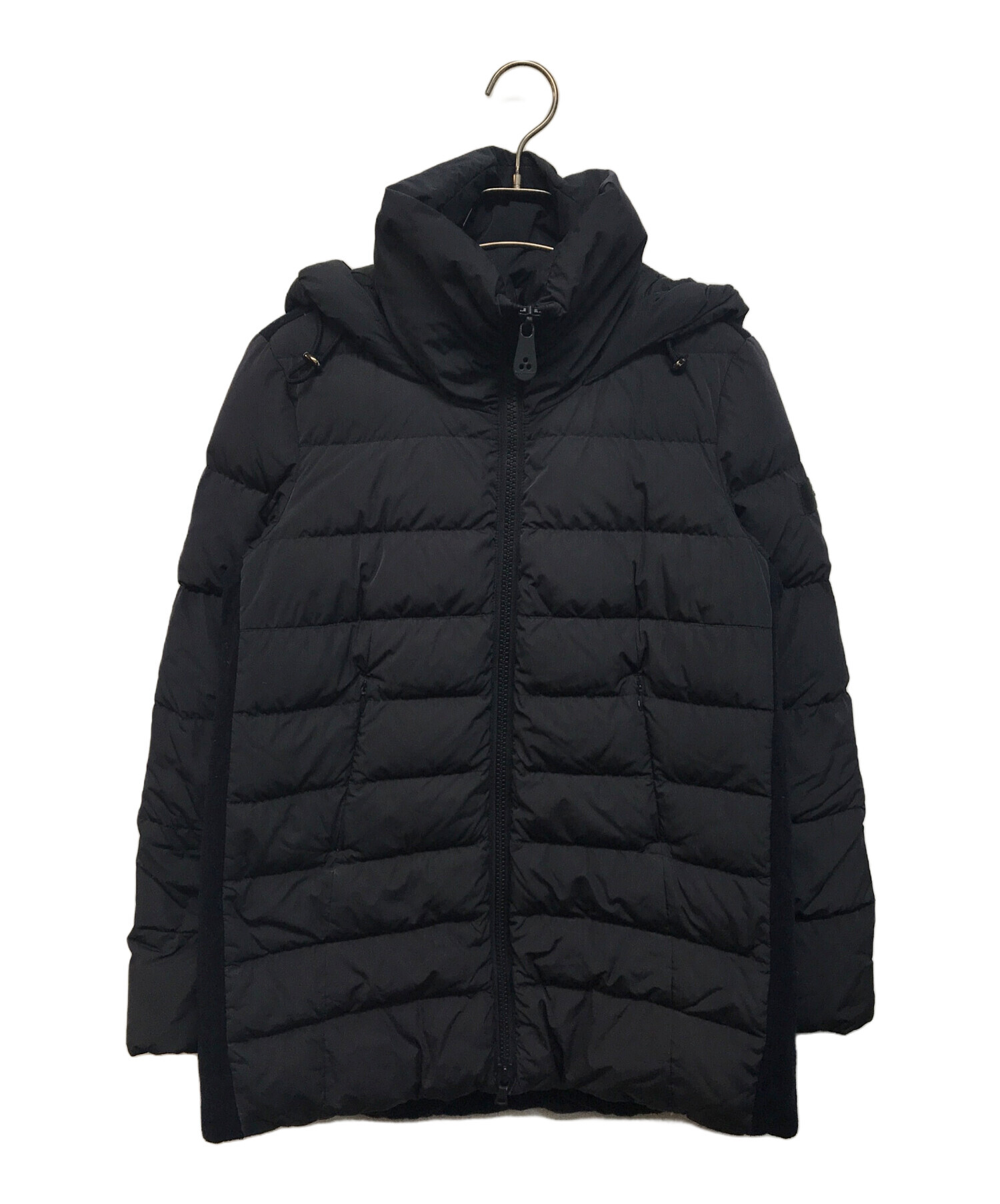 中古・古着通販】PEUTEREY (ピューテリー) 切替ダウンコート ネイビー 