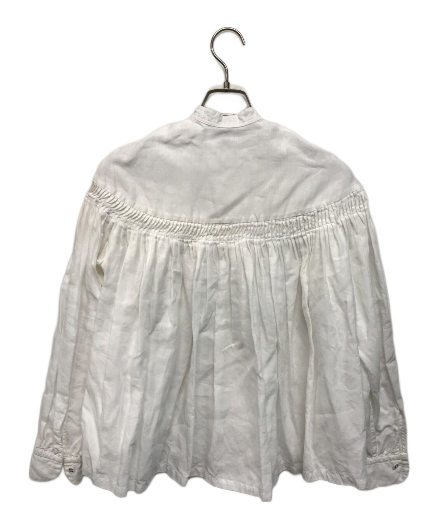 中古・古着通販】SCYE (サイ) リネンキャンブリックタックブラウス