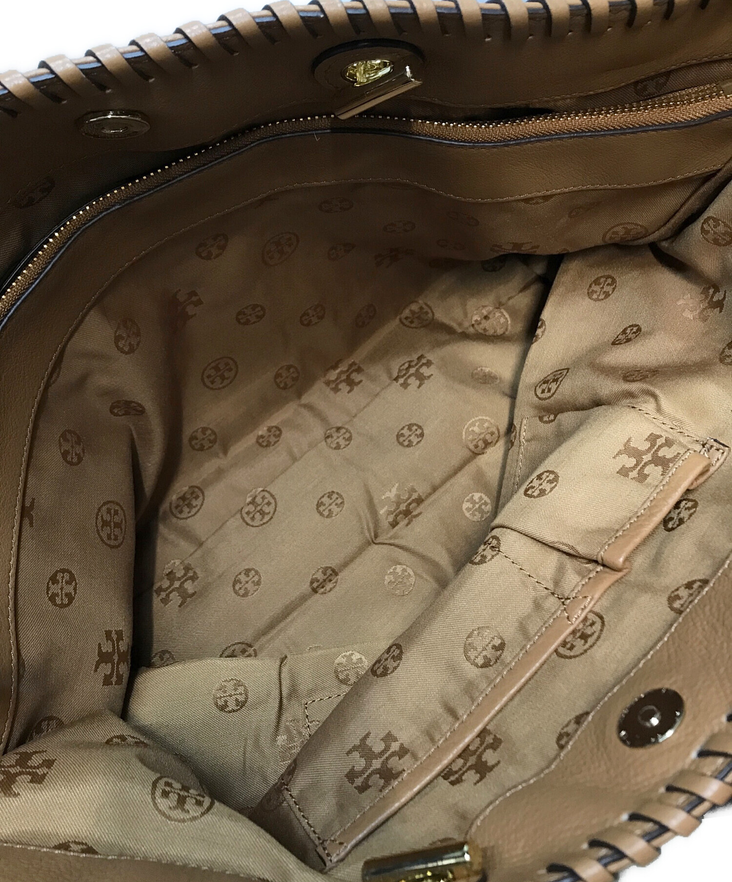 中古・古着通販】TORY BURCH (トリーバーチ) チェーンハンドルレザー
