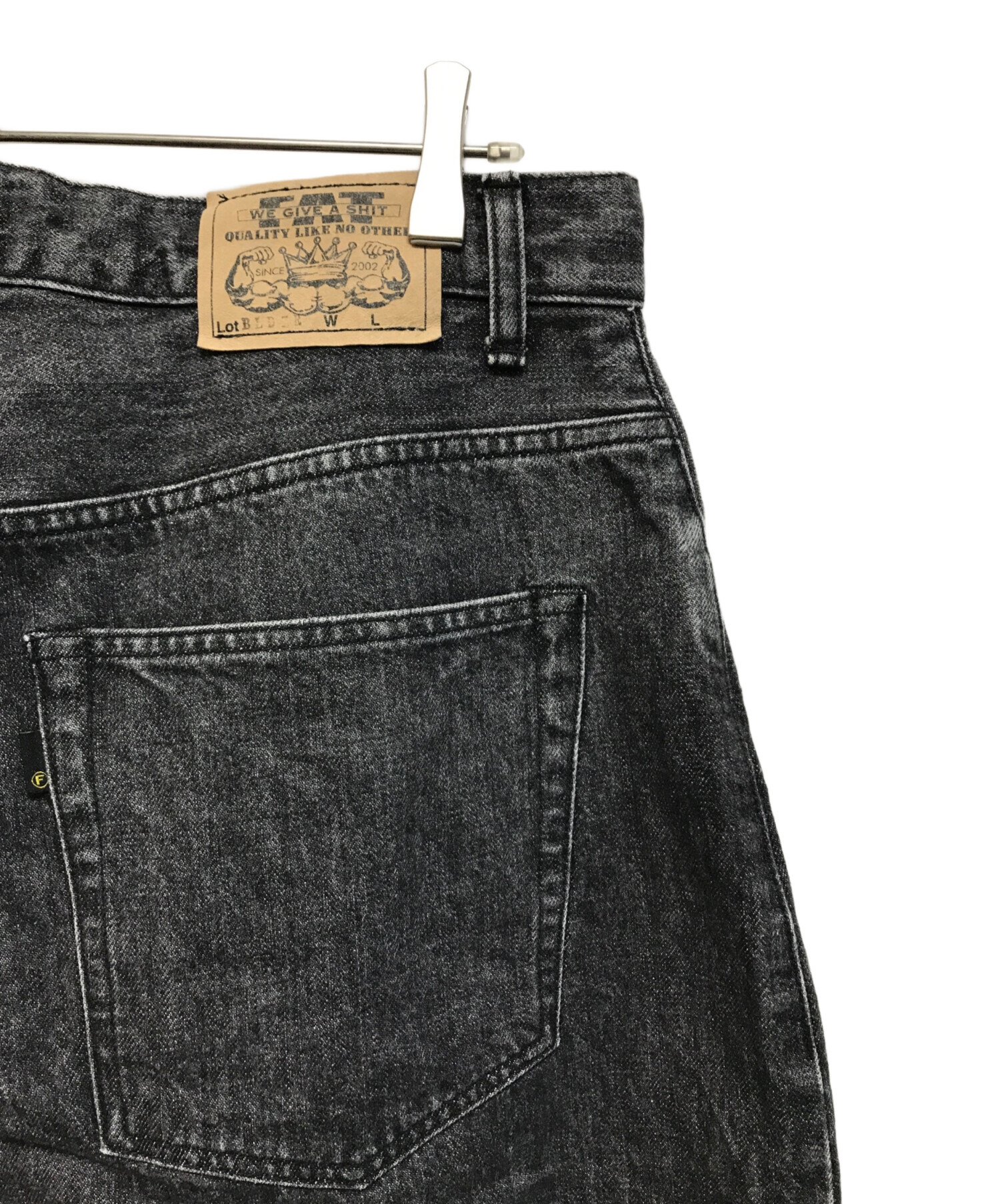中古・古着通販】FAT (エフエーティー) Bludozer Worn デニムパンツ