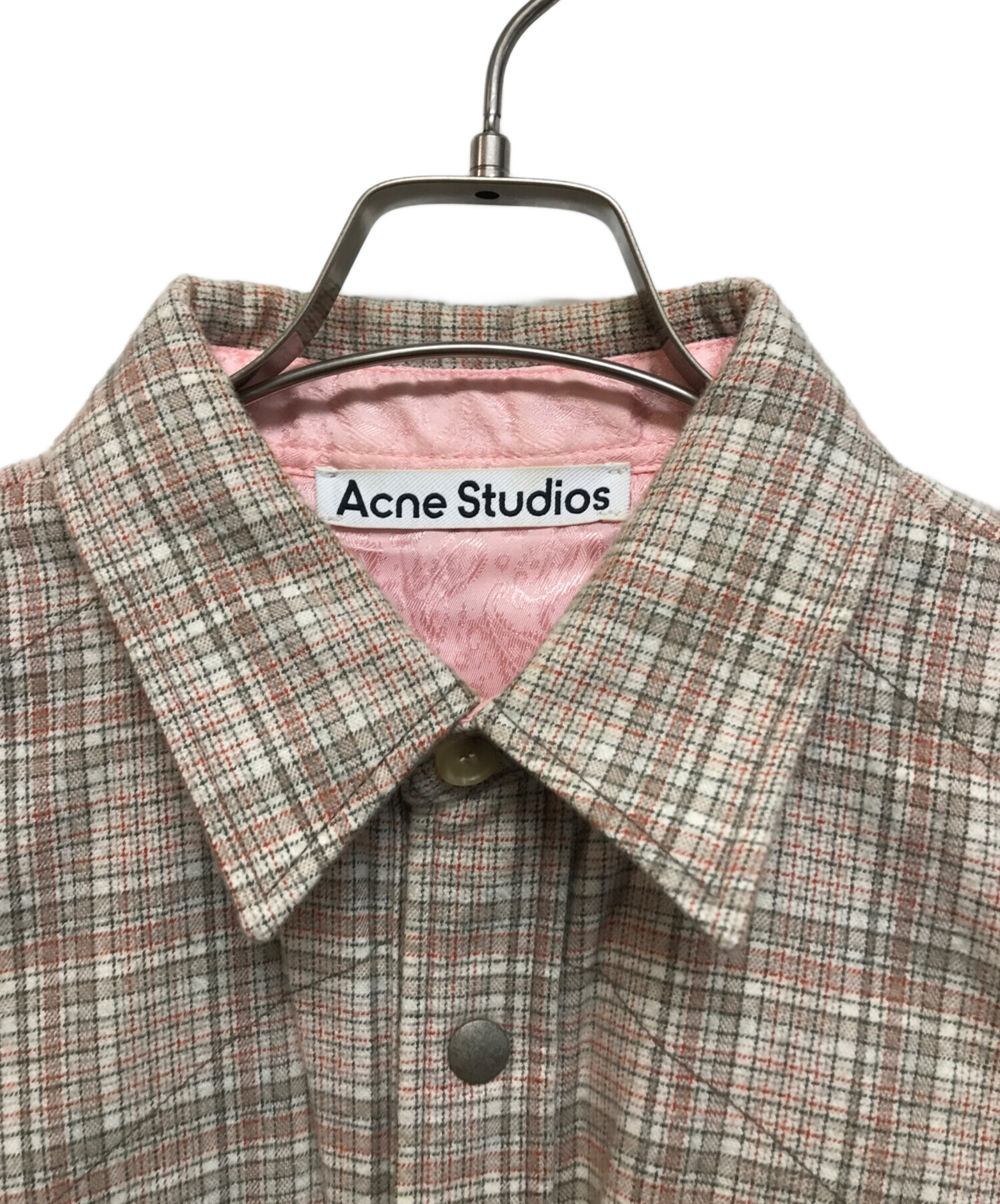 中古・古着通販】Acne studios (アクネ ストゥディオス) 中綿チェック
