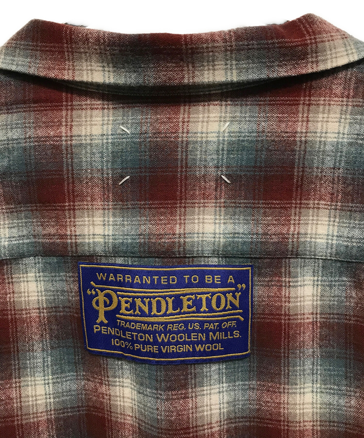 ペンドルトン　サイズ　M ビンテージ 中古・古着通販】PENDLETON (ペンドルトン) Maison Margiela (メゾン