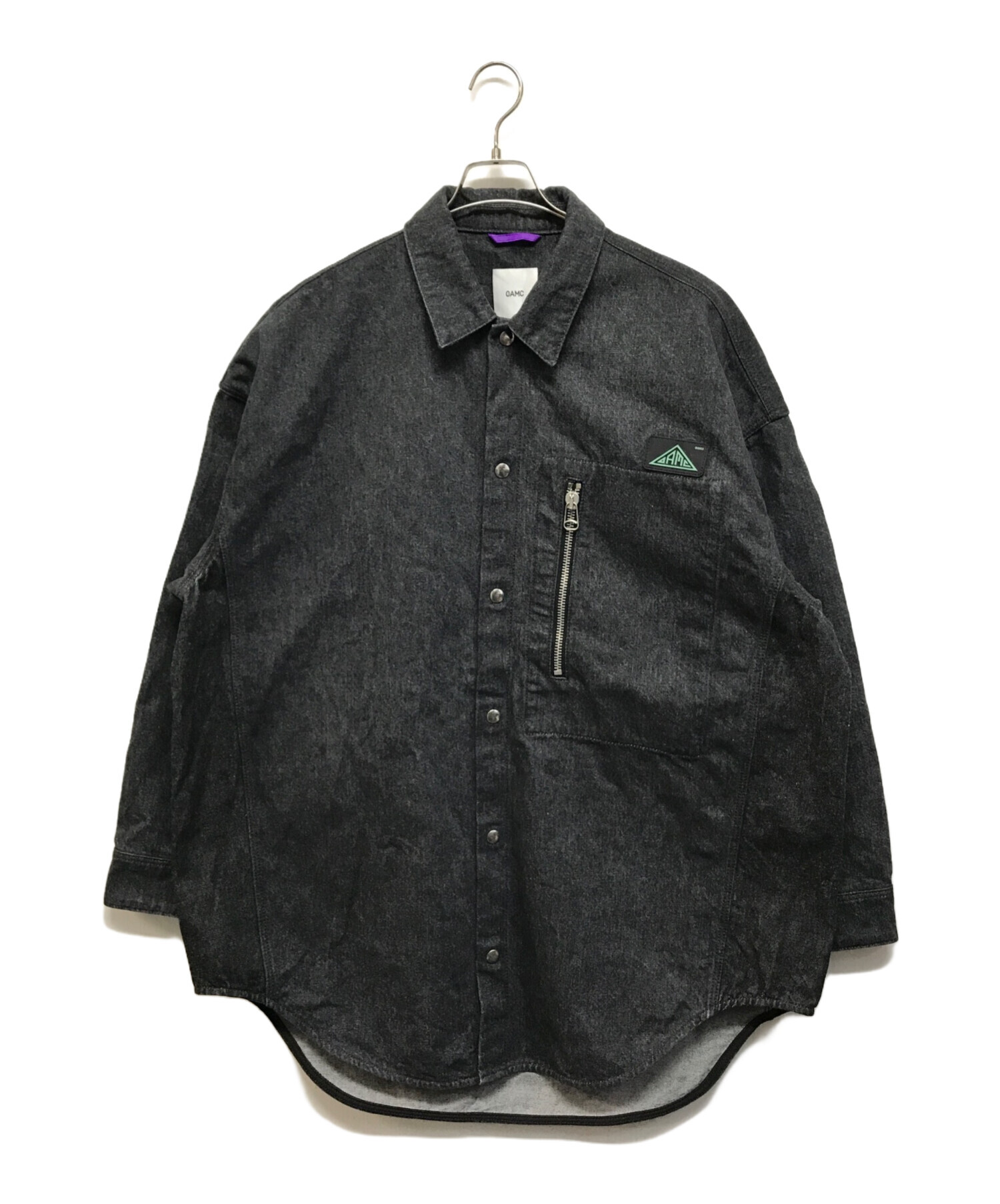 OAMC khumbu denim shirt サイズs 中古・古着通販】OAMC (オーエーエムシー) KHUMBU DENIM SHIRT(クンブ