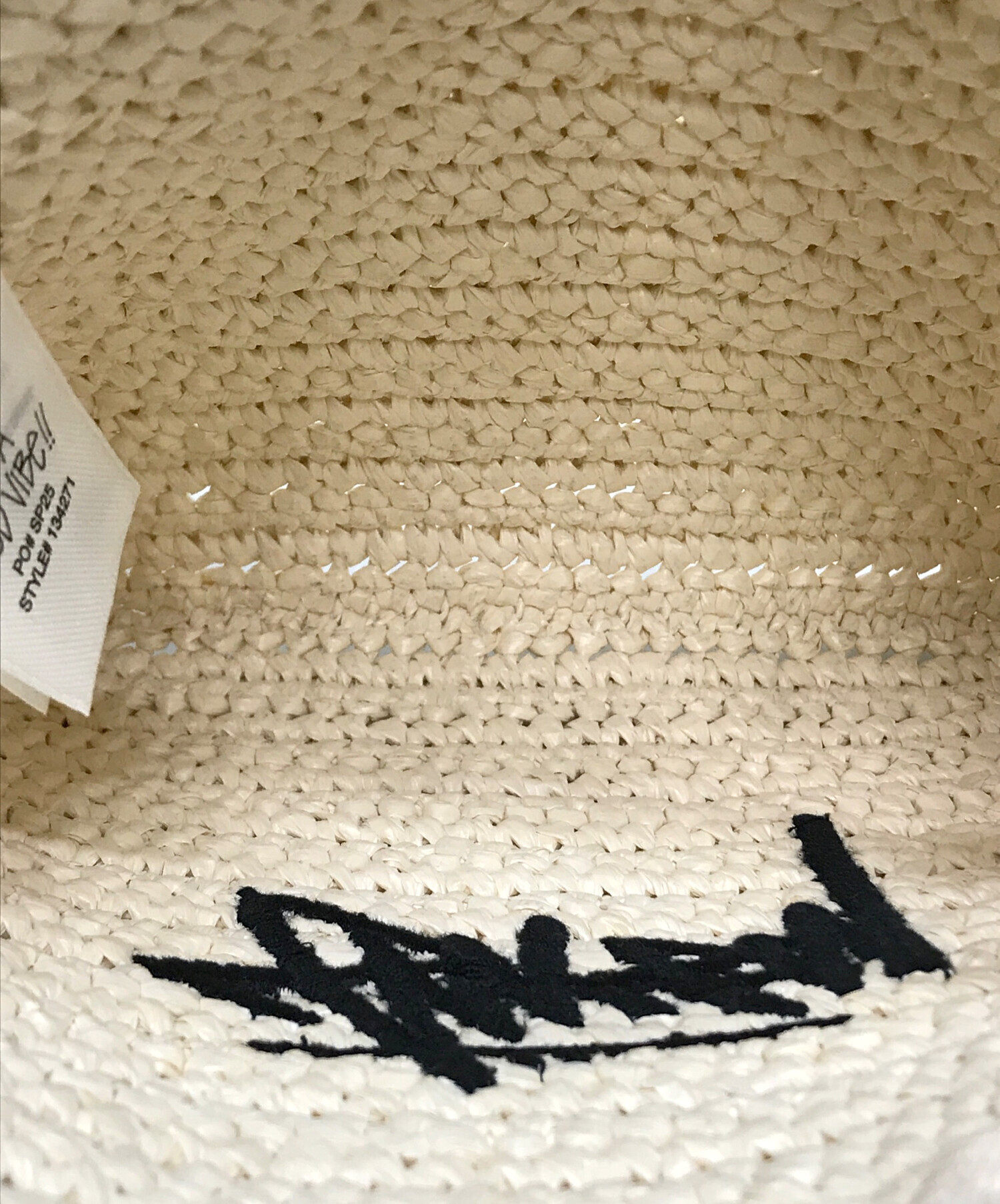 中古・古着通販】stussy (ステューシー) WOVEN ZIP POUCH ベージュ