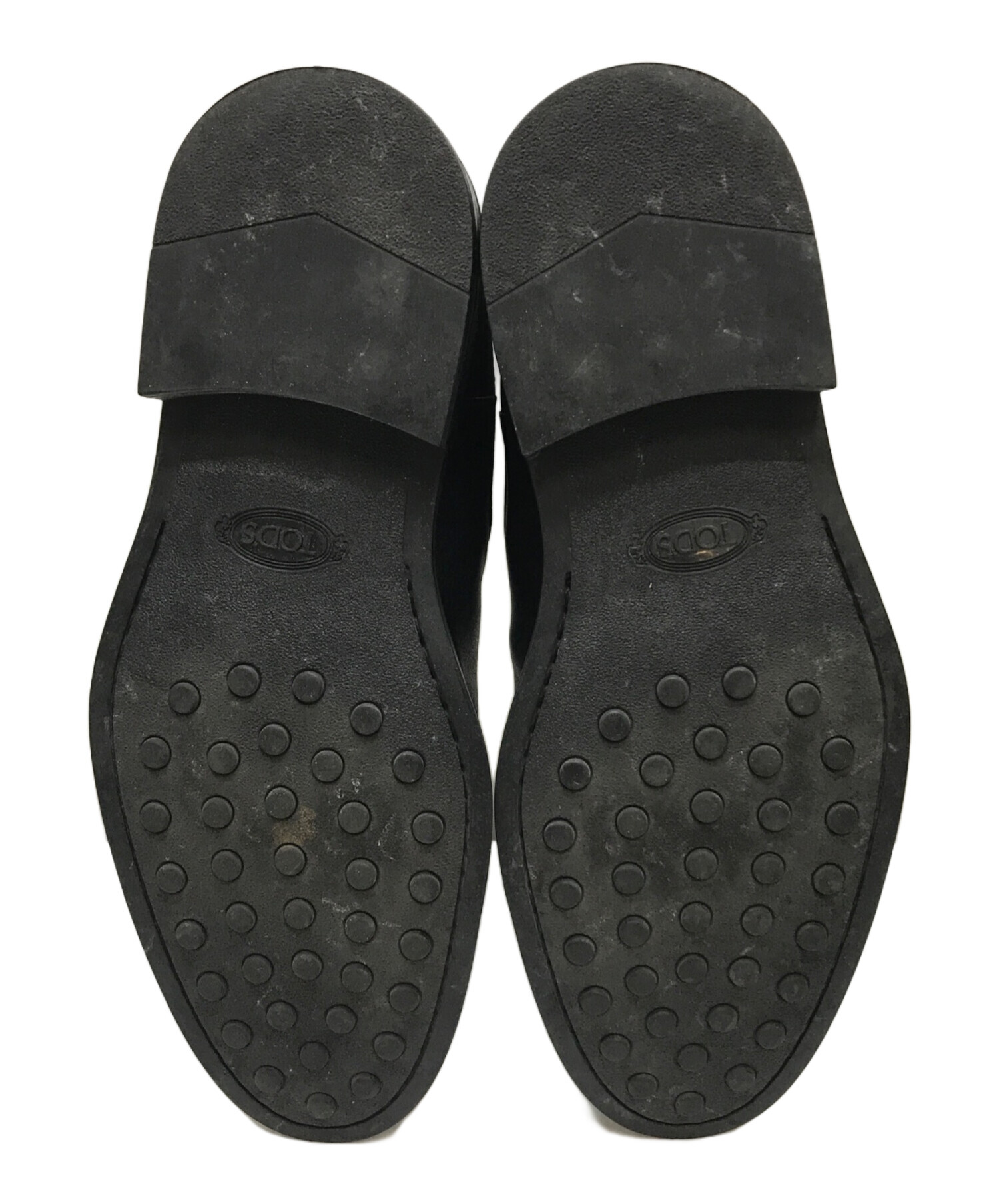 未使用■TOD'S トッズ【24.5】サイドゴアブーツ エナメル ブラック 黒 TOD'S TODS トッズ ショートブーツ XXW08J0GF90AKT レディース レザー