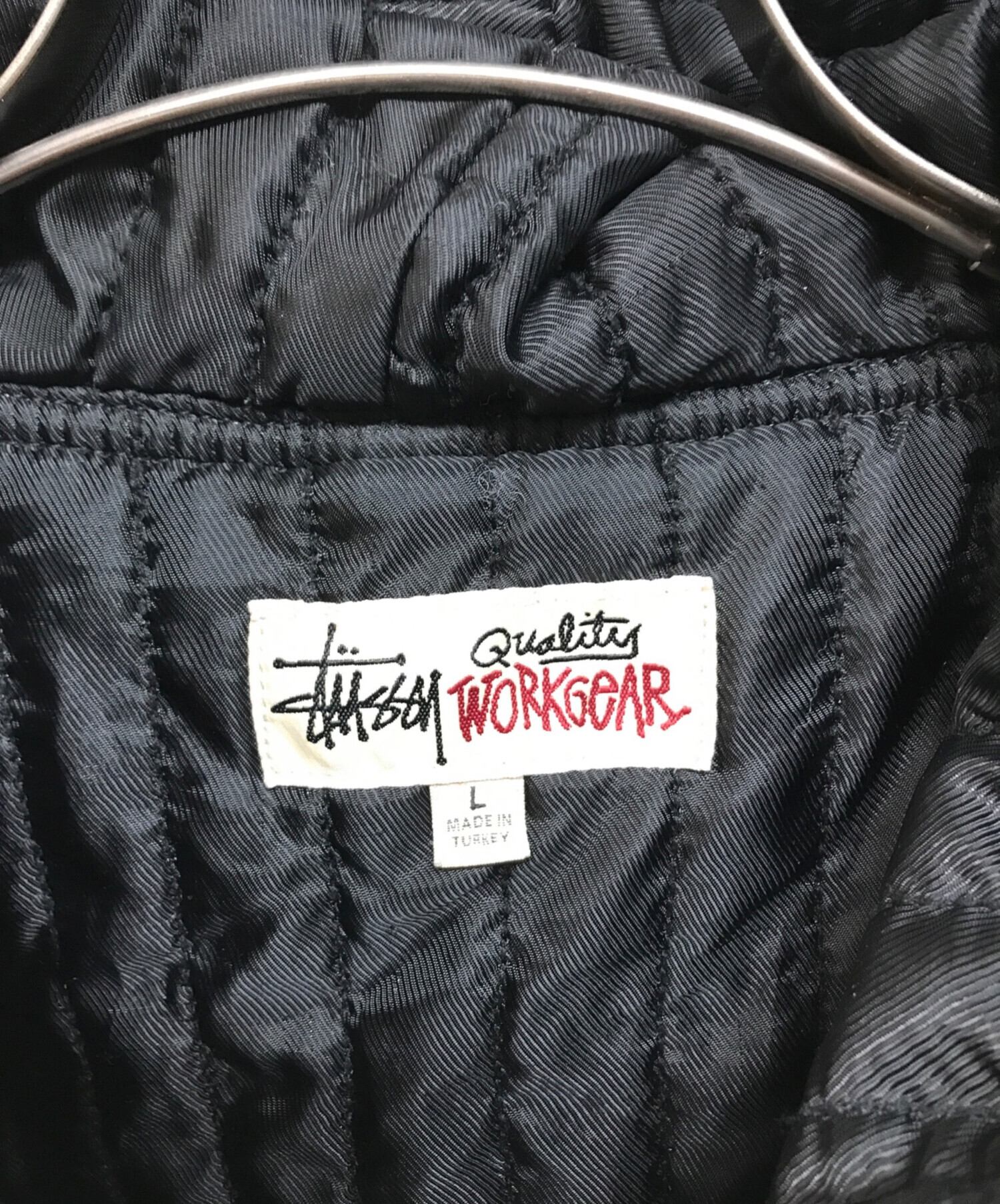 中古・古着通販】stussy (ステューシー) WORK JACKET CAMO CANVAS