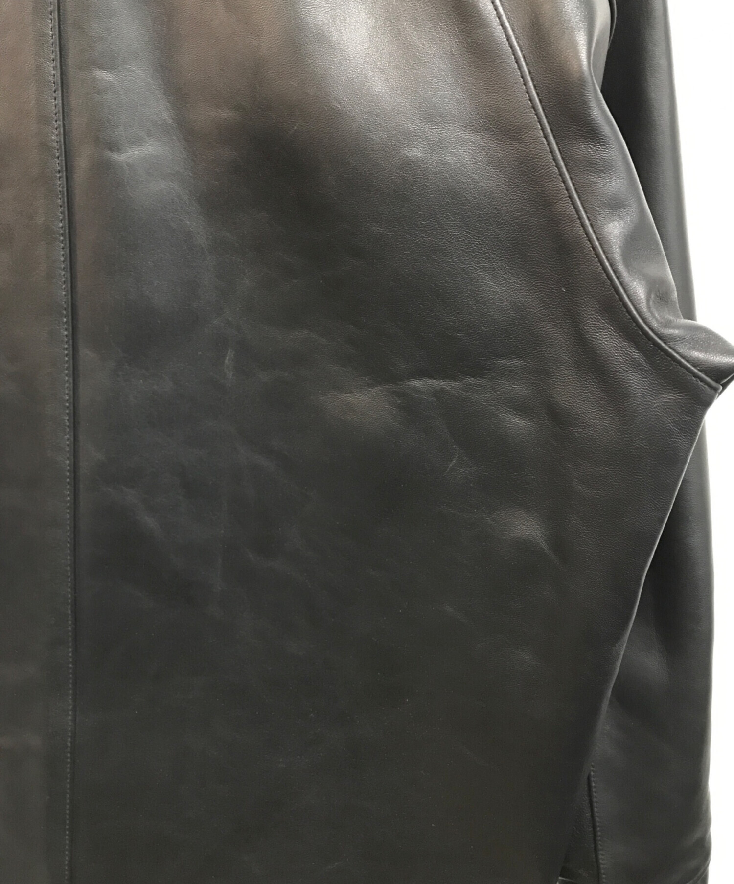 中古・古着通販】Schott (ショット) ラムレザーコーチジャケット 