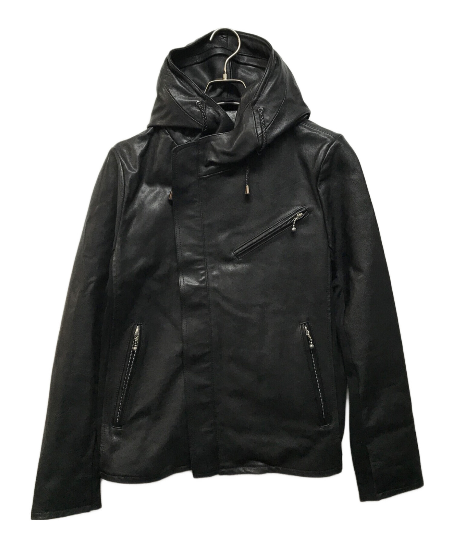 中古・古着通販】JOHNNY WOLF (ジョニーウルフ) レザー フード