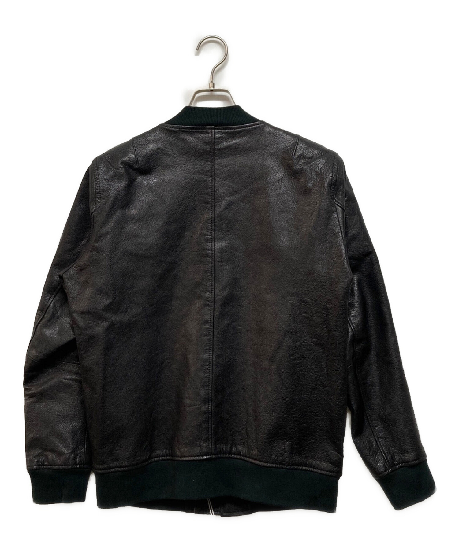 NOID.ノーアイディーラムレザーシングルライダース 中古・古着通販NO 