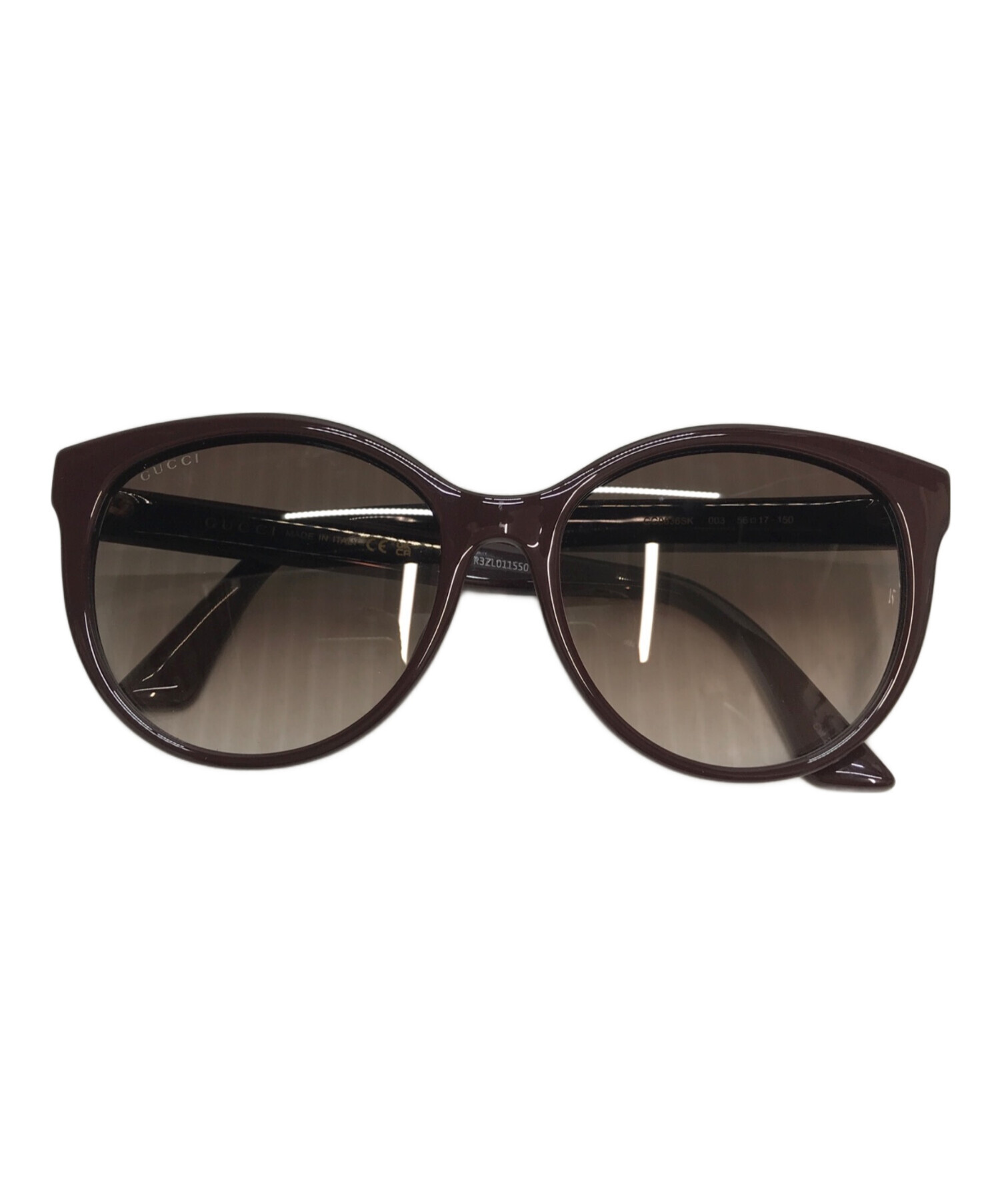 中古・古着通販】GUCCI (グッチ) サングラス ブラウン サイズ:56?17