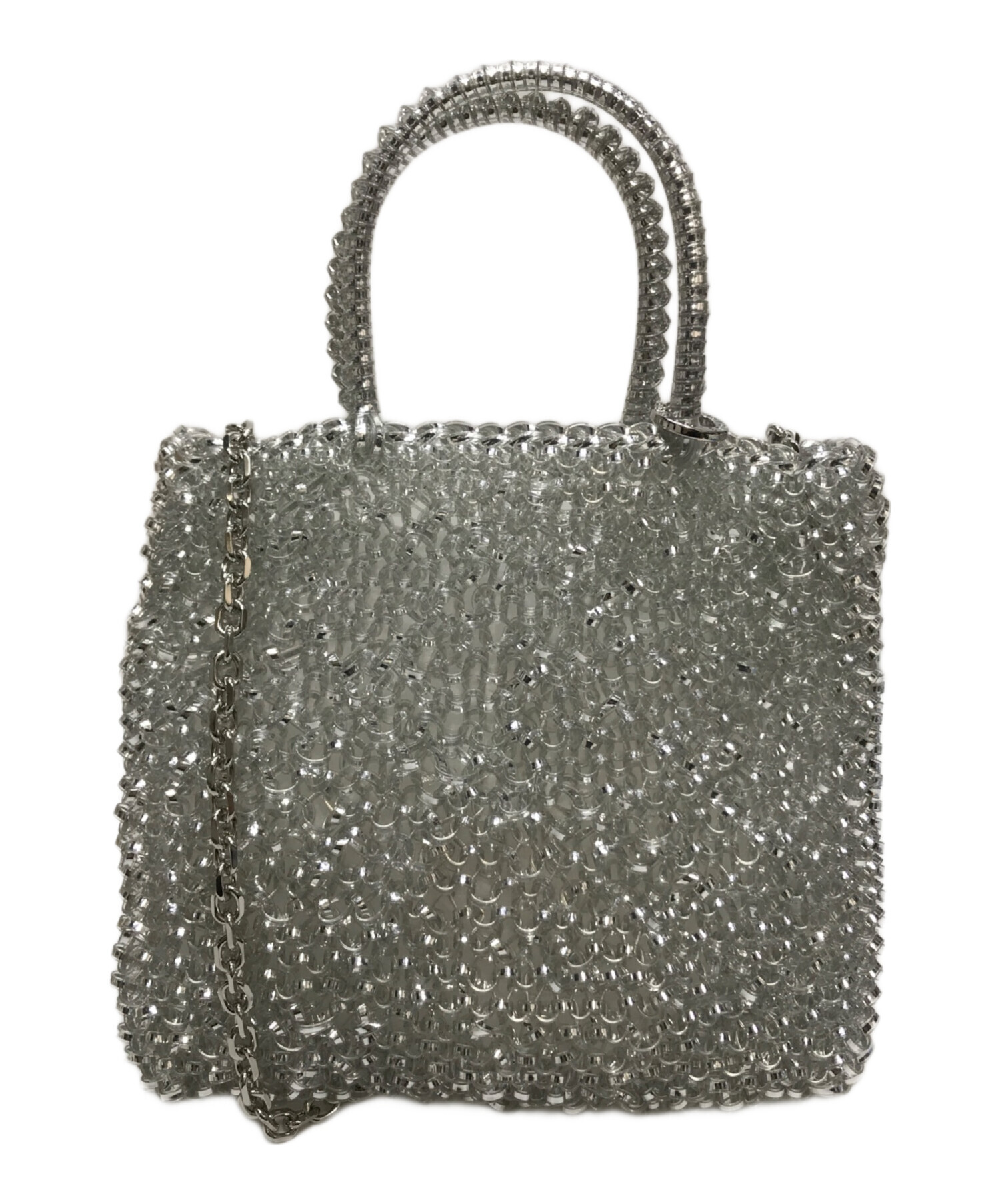 未使用に近い　アンテプリマ　ミニアトゥーラ　シルバー　チェーン付き　2way 未使用級 アンテプリマ ミニアトゥーラ シルバー チェーン付き 2way