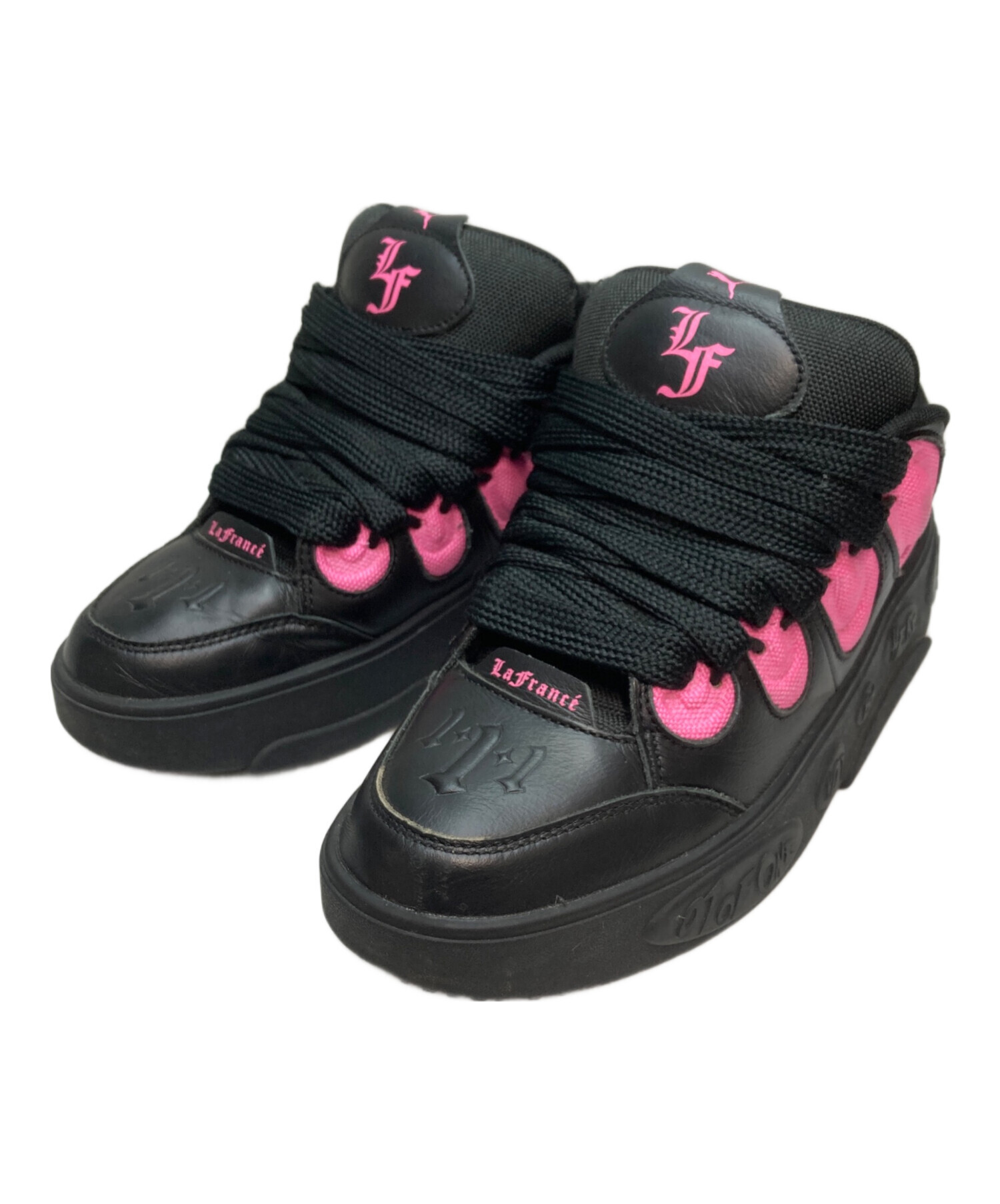 Puma ゴルフシューズ ブラック/ピンク 中古・古着通販】PUMA (プーマ) LaMelo Ball LaFrance Moment 