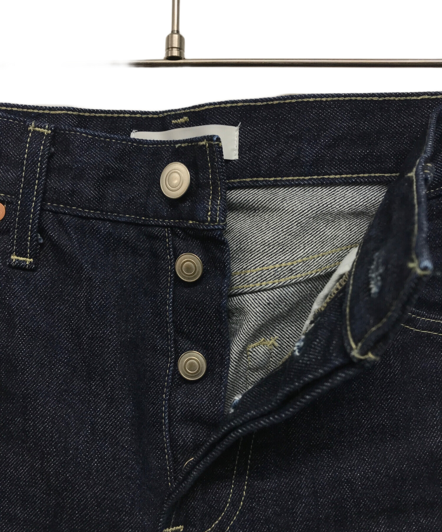 中古・古着通販】ebure (エブール) ウォッシュドデニムパンツ