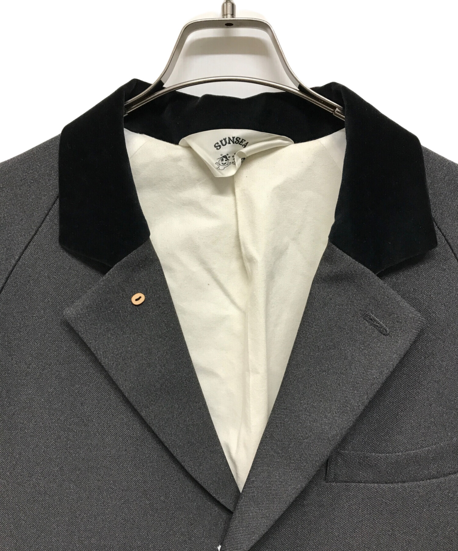 中古・古着通販】SUNSEA (サンシー) 18AW POLYYS WOOL COAT (ポリーズ