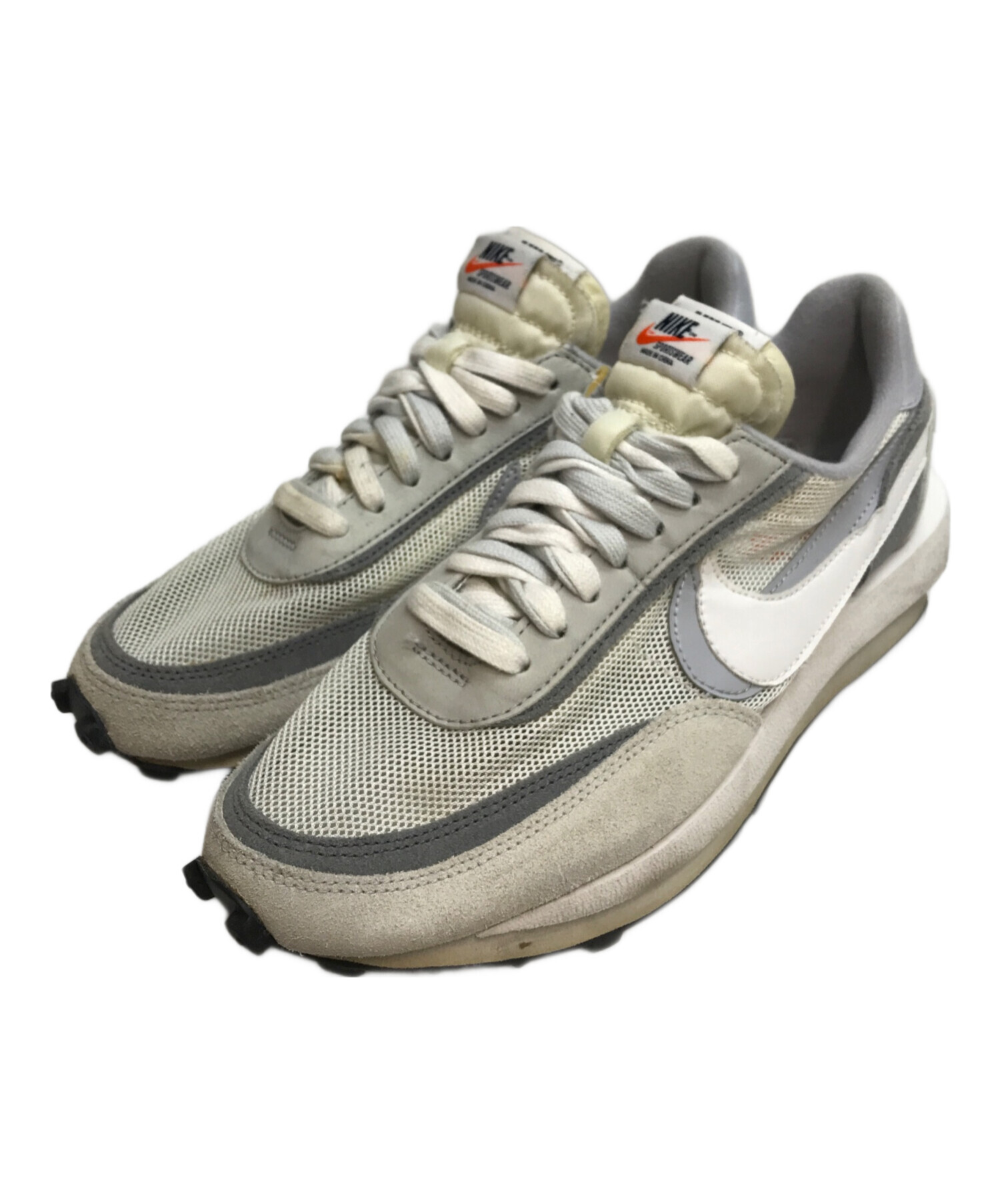 靴シューズ 27.5cm NIKE×SACAI LD WAFFLE ナイキ サカイ ホワイト