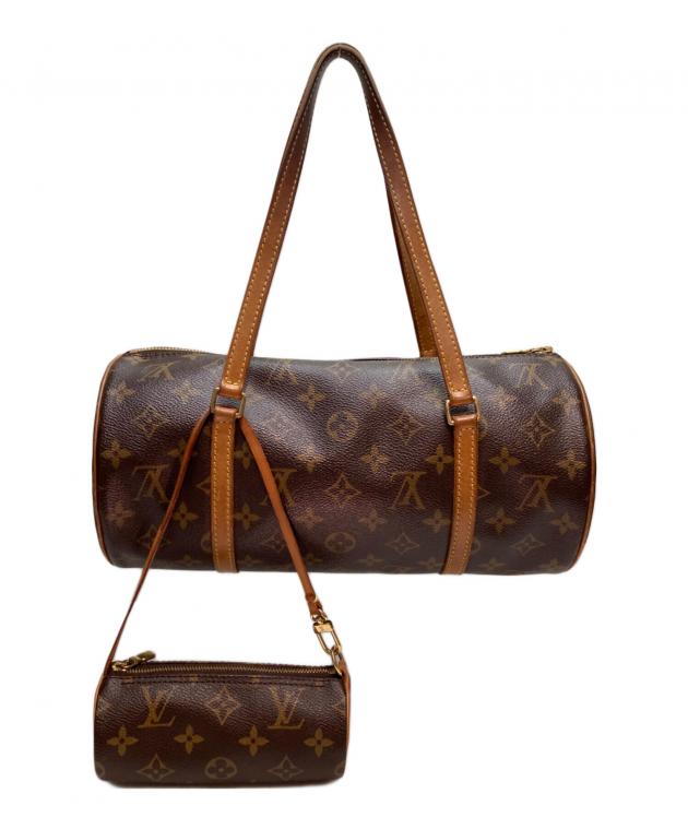 LOUIS VUITTON ルイヴィトン ハンドバッグ パピヨン30 ポーチ付 中古・古着通販】LOUIS VUITTON (ルイ ヴィトン) パピヨン30 ポーチ付