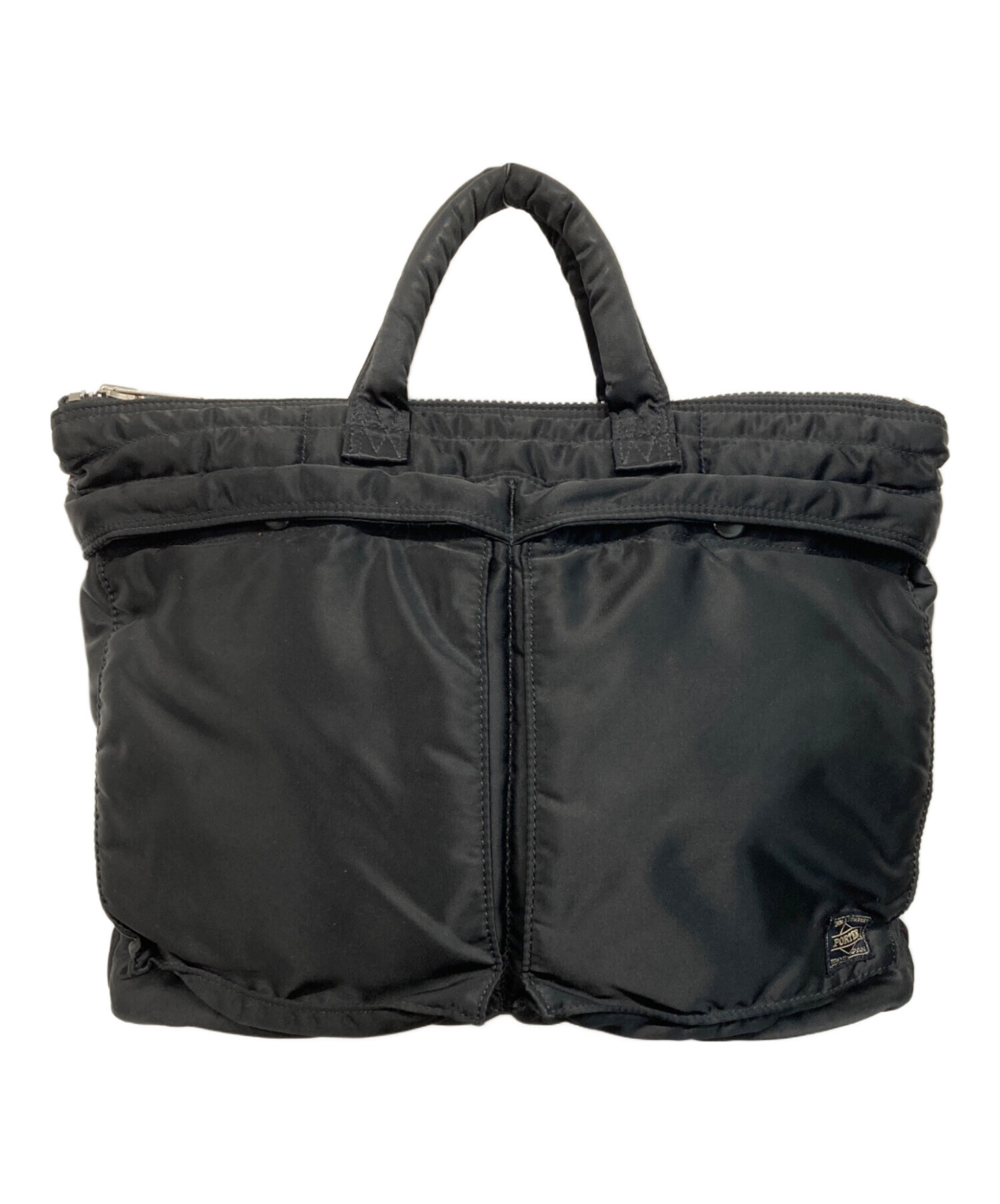 中古・古着通販】PORTER (ポーター) ハンドバッグ ブラック｜ブランド 