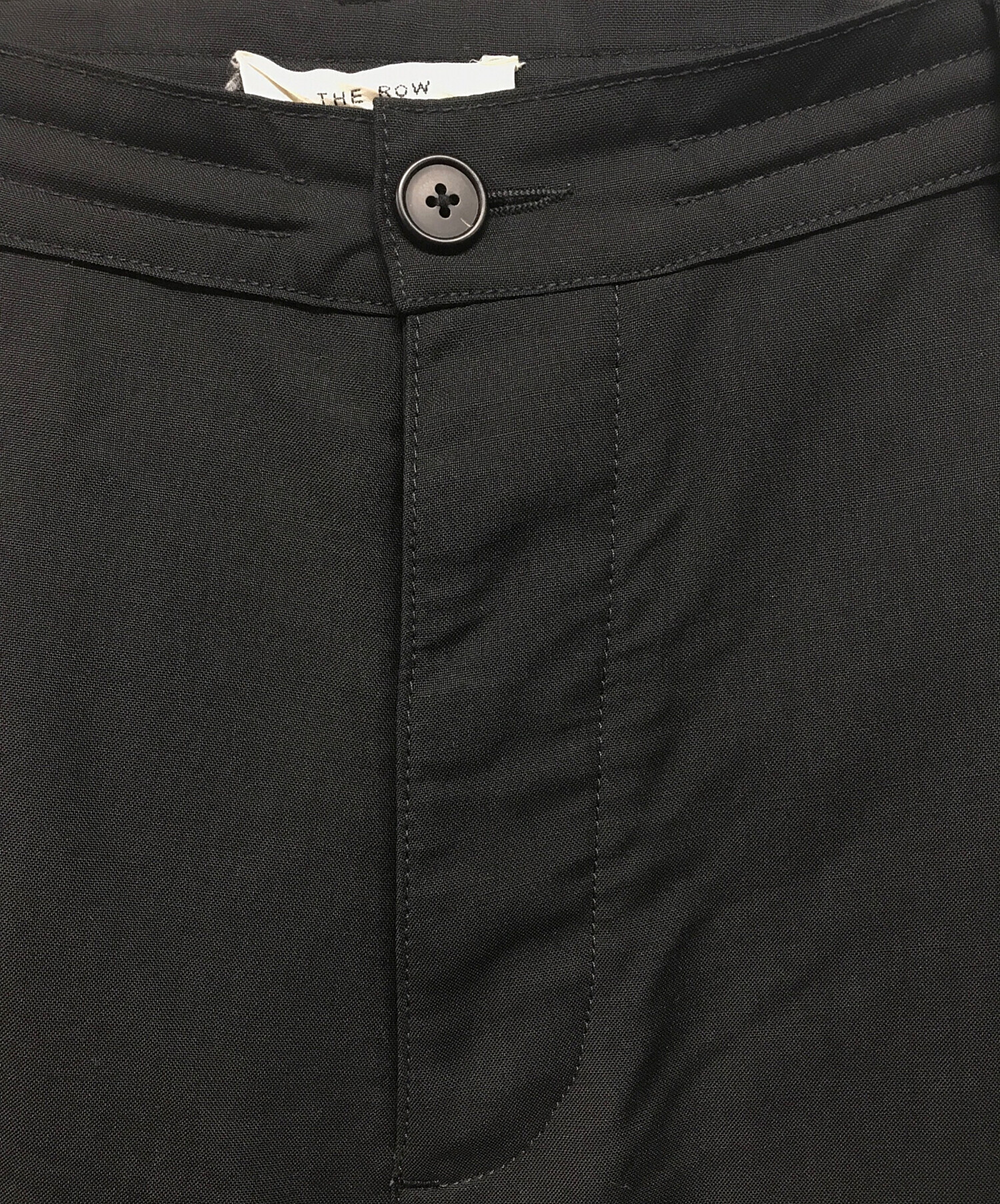 the row kenzai pants BLACK 28 ザロウ メンズ 中古・古着通販】THE ROW (ザ ロウ) 22AW KENZAI パンツ ブラック