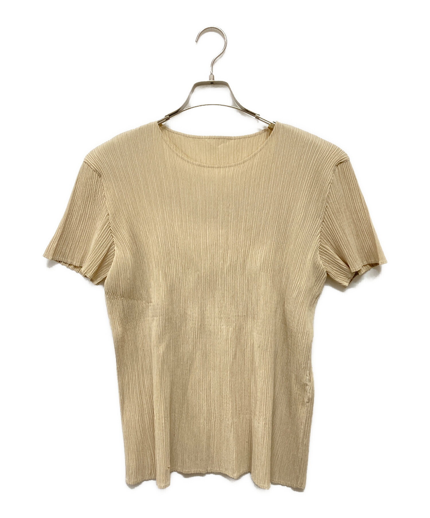 中古・古着通販】ISSEY MIYAKE (イッセイミヤケ) 半袖プリーツ