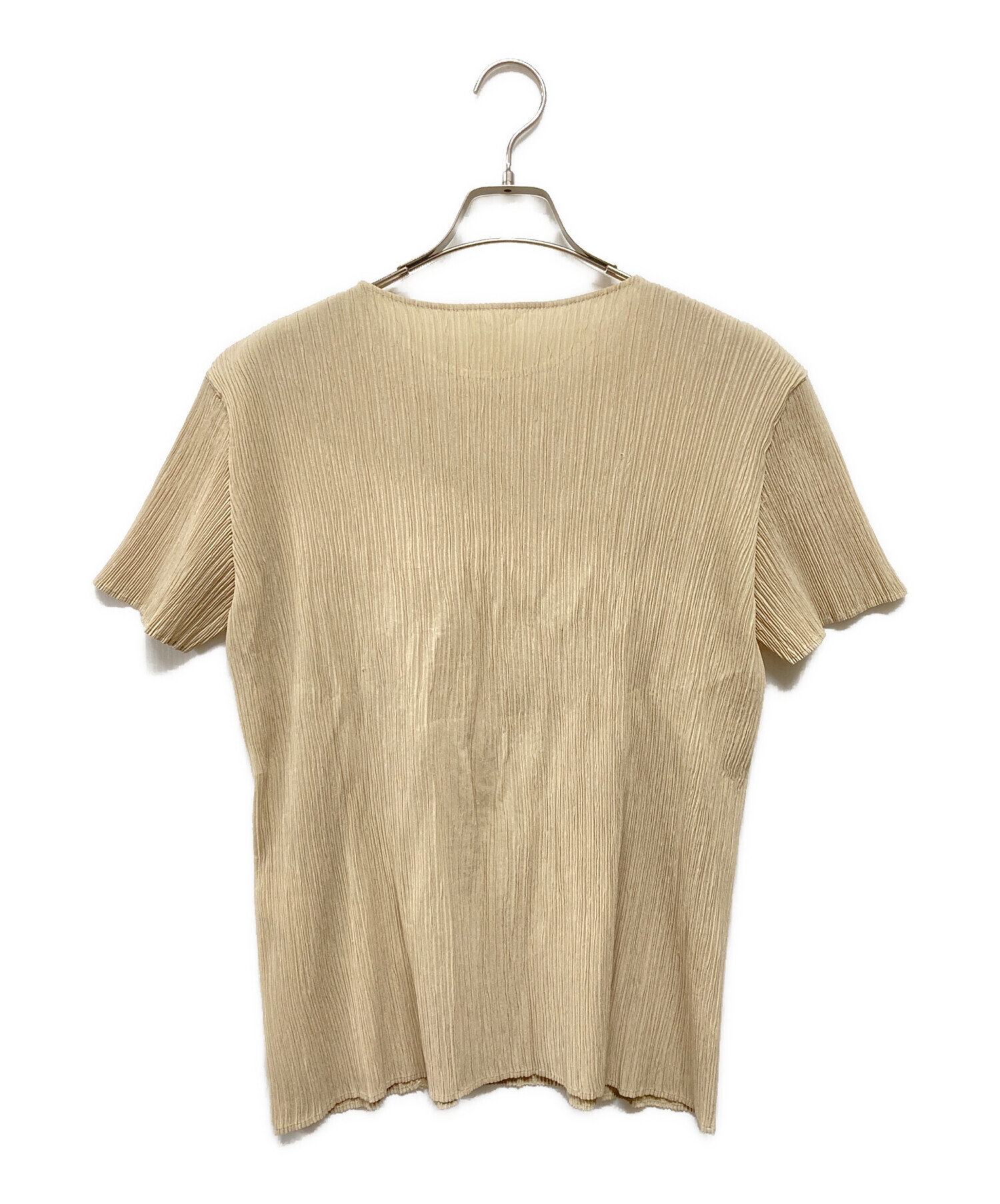 中古・古着通販】ISSEY MIYAKE (イッセイミヤケ) 半袖プリーツ