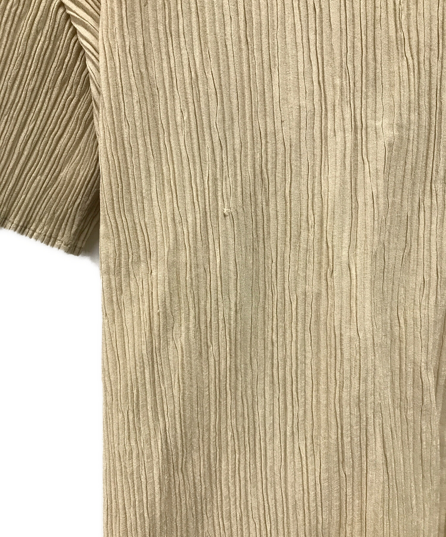 中古・古着通販】ISSEY MIYAKE (イッセイミヤケ) 半袖プリーツ