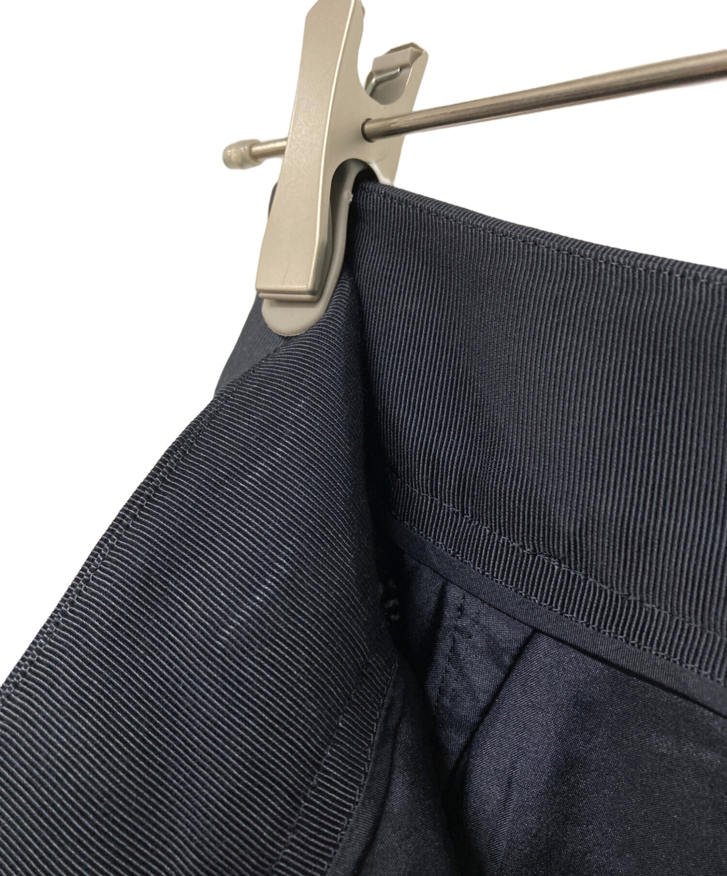 中古・古着通販】Drawer (ドゥロワー) フラワーレースパンツ ネイビー