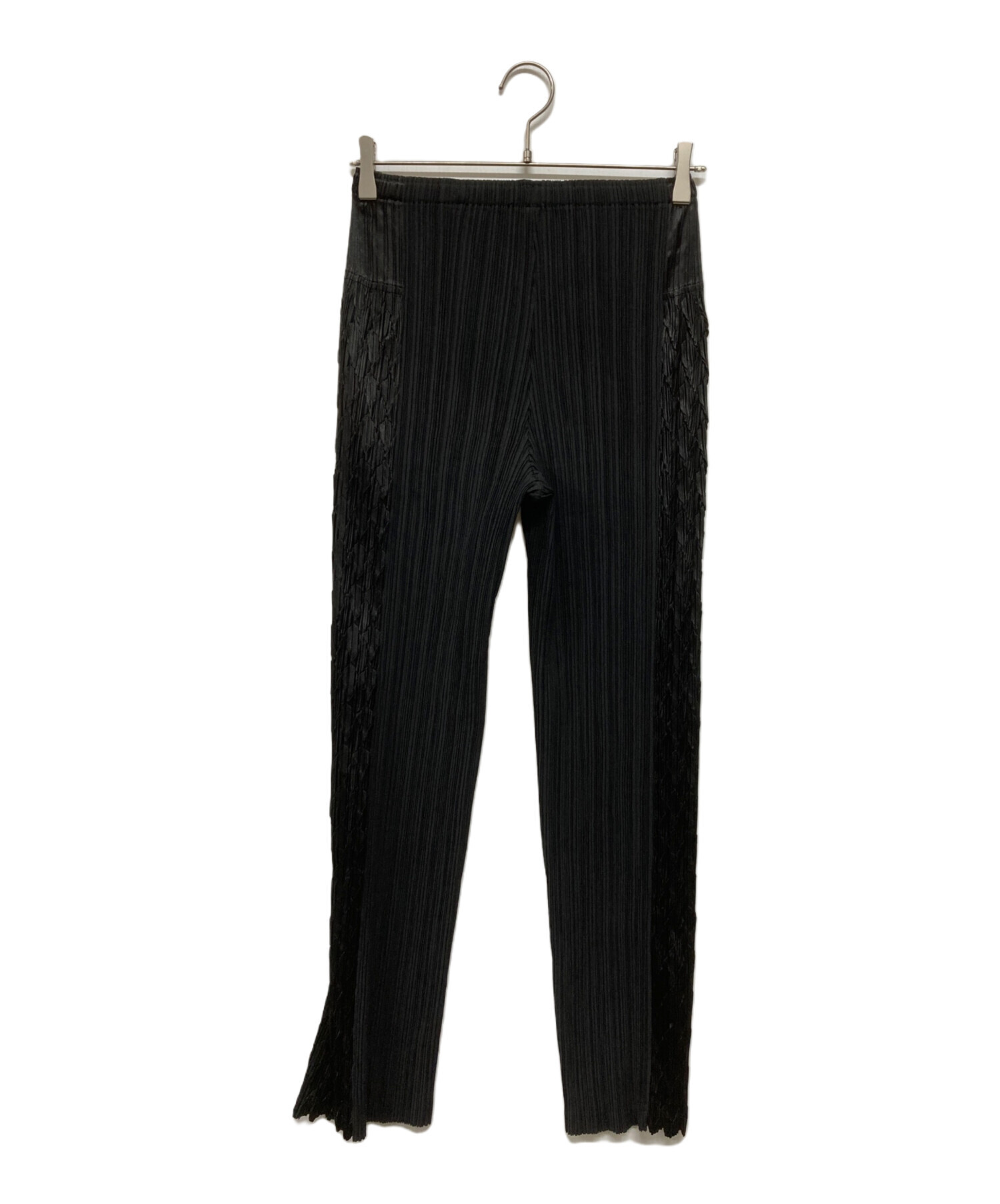 中古・古着通販】ISSEY MIYAKE (イッセイミヤケ) サテン切替プリーツ