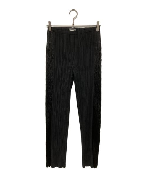 中古・古着通販】ISSEY MIYAKE (イッセイミヤケ) サテン切替プリーツ