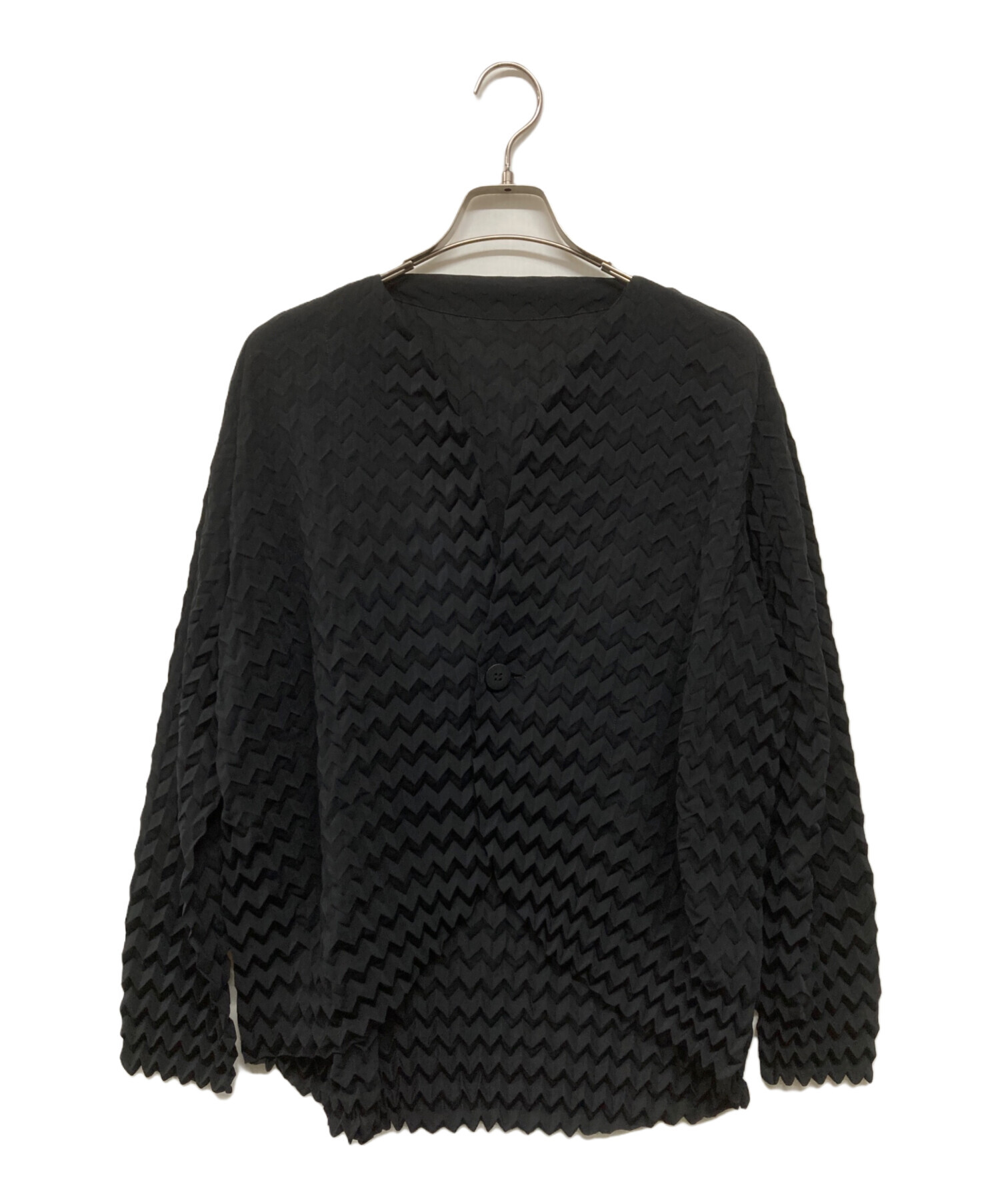 中古・古着通販】ISSEY MIYAKE (イッセイミヤケ) ジグザグプリーツ 