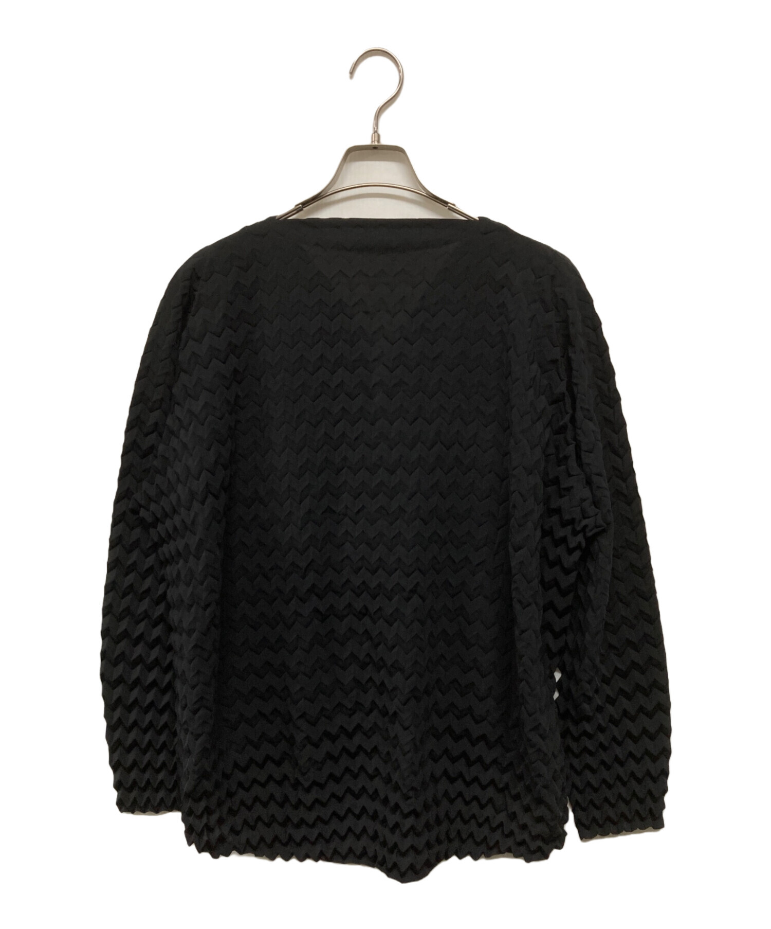 中古・古着通販】ISSEY MIYAKE (イッセイミヤケ) ジグザグプリーツ 