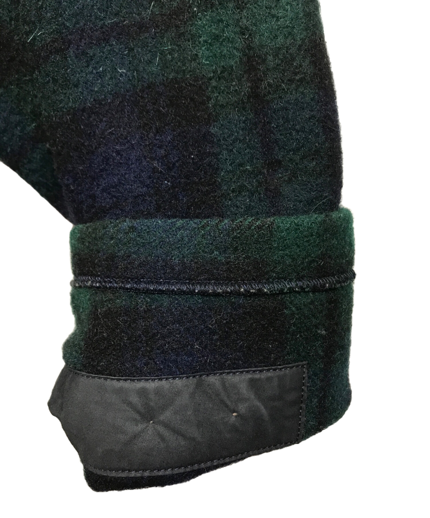 【国内正規品】ラルフローレン ダッフルコート ウールコート グリーン 古着 中古・古着通販】POLO RALPH LAUREN (ポロ・ラルフローレン) ブラック