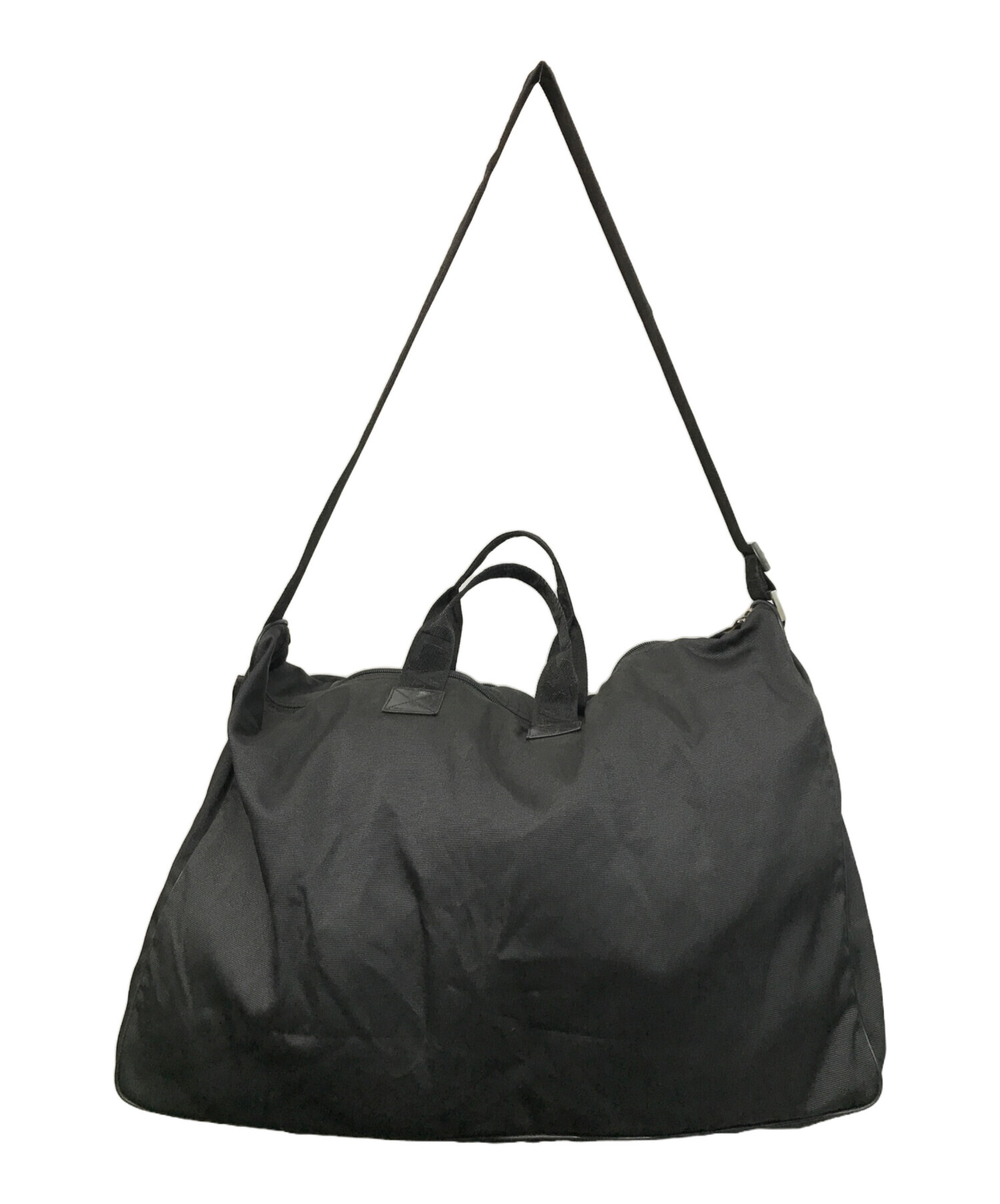 FENDI FFロゴ　2wayバッグ フェンディ 中古・古着通販】FENDI (フェンディ) ロゴライン2WAYバッグ ブラック