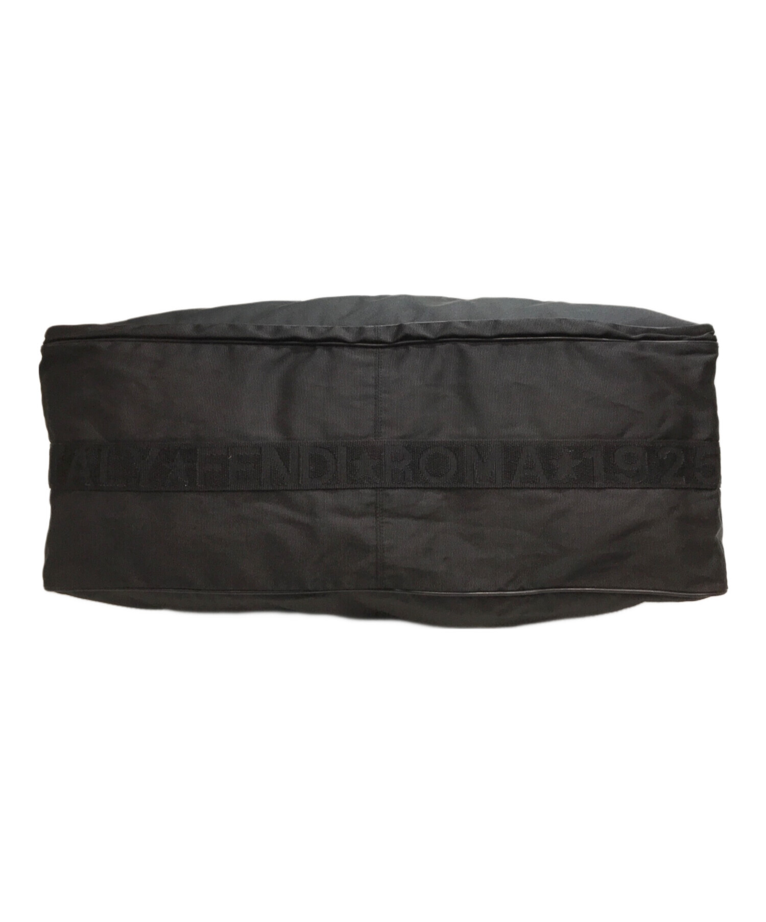 中古・古着通販】FENDI (フェンディ) ロゴライン2WAYバッグ ブラック