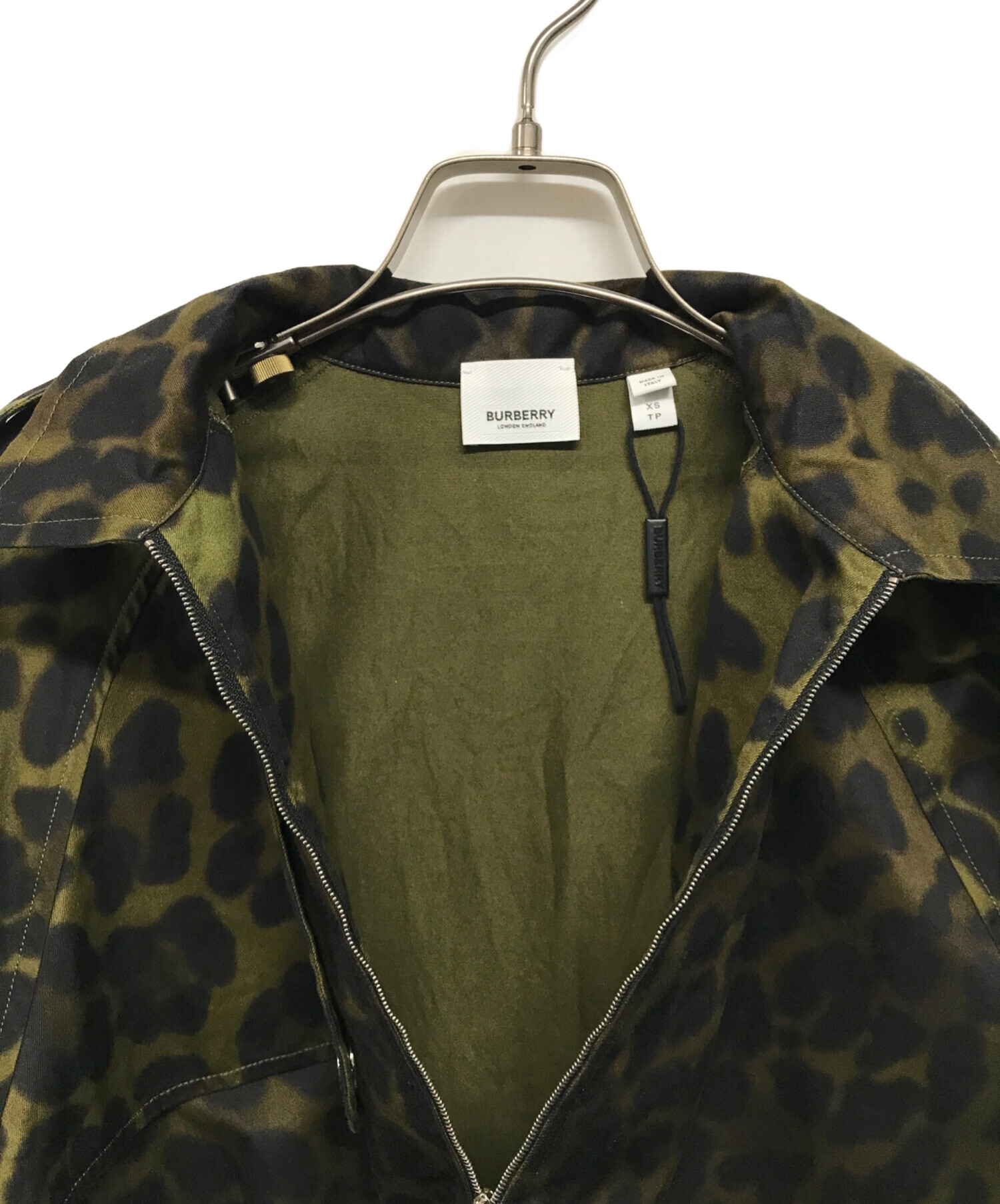 中古・古着通販】BURBERRY (バーバリー) エポレットハーフジップ半袖