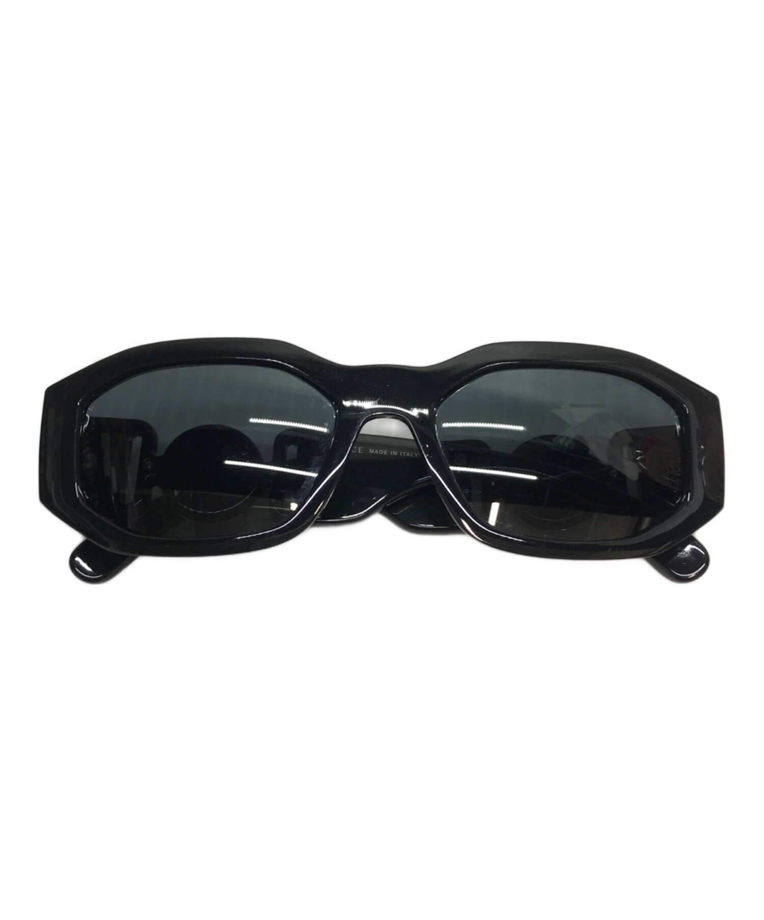 中古・古着通販】VERSACE (ヴェルサーチェ) ブラックサングラス 