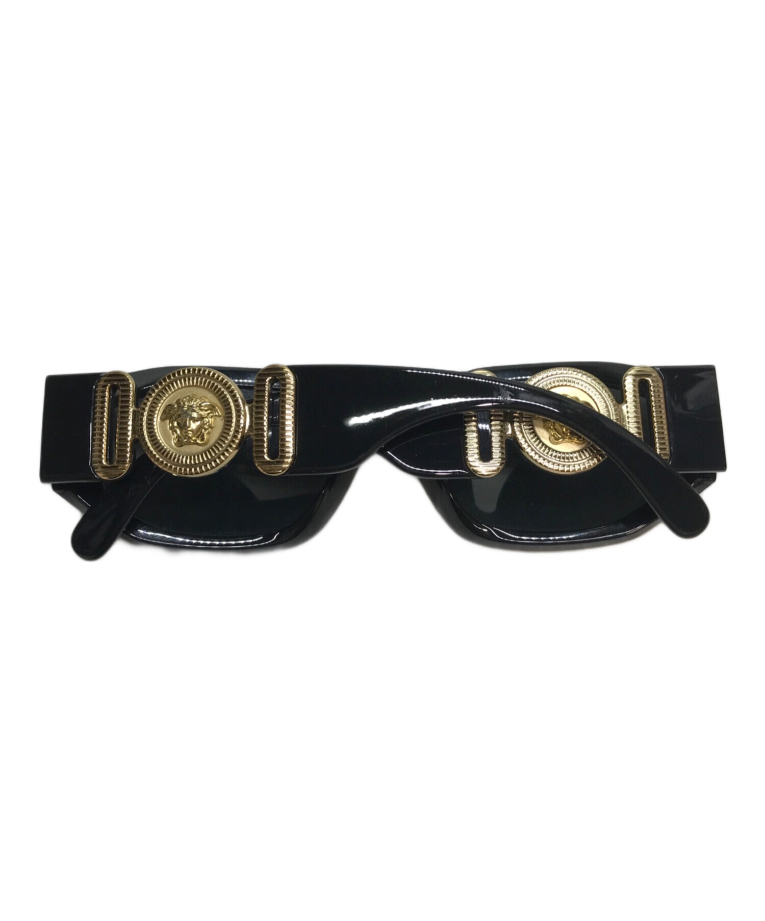 中古・古着通販】VERSACE (ヴェルサーチェ) ブラックサングラス 