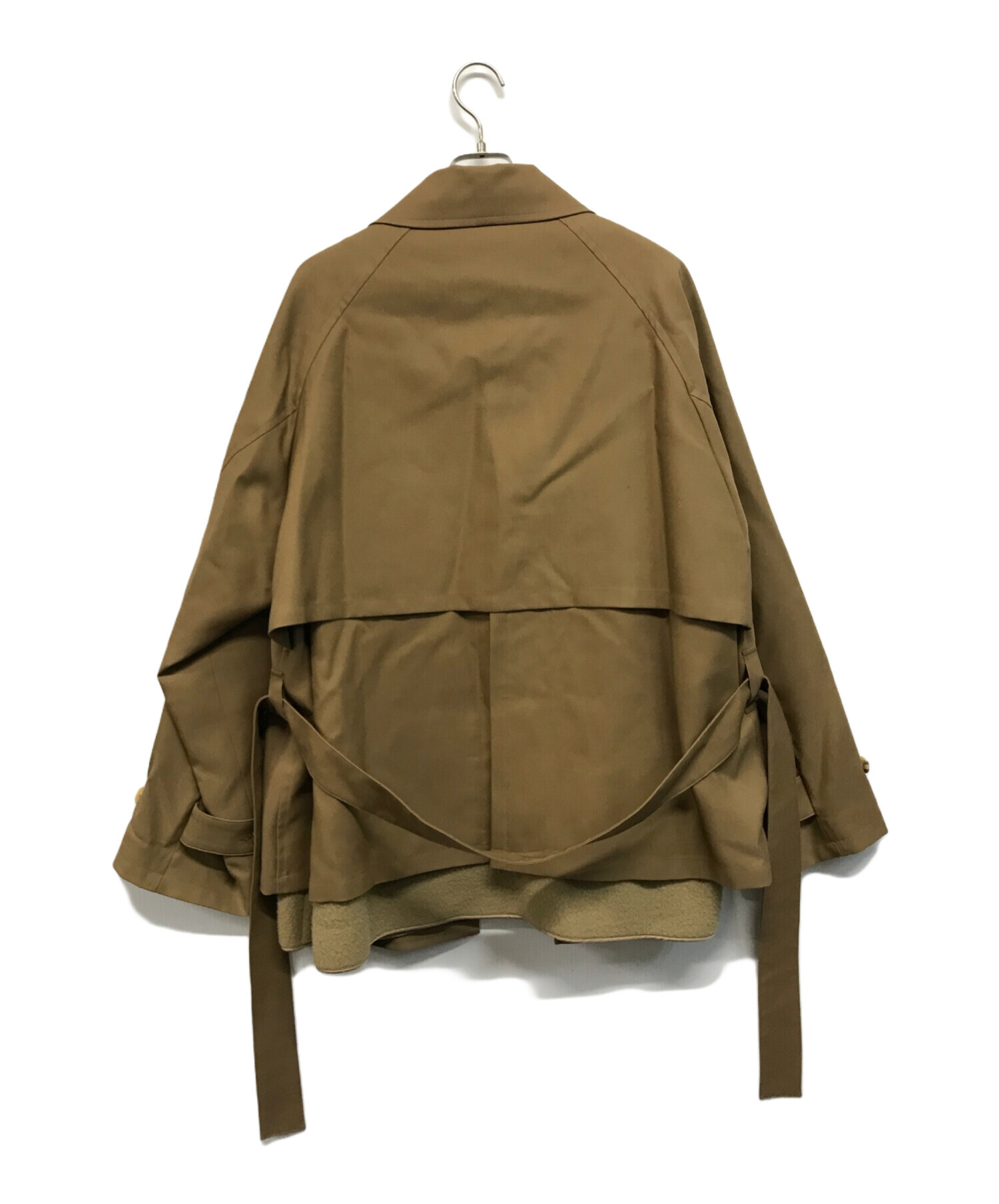 ジャケット・アウター blanc ym for +81 Short Trench Coat Blanc YM