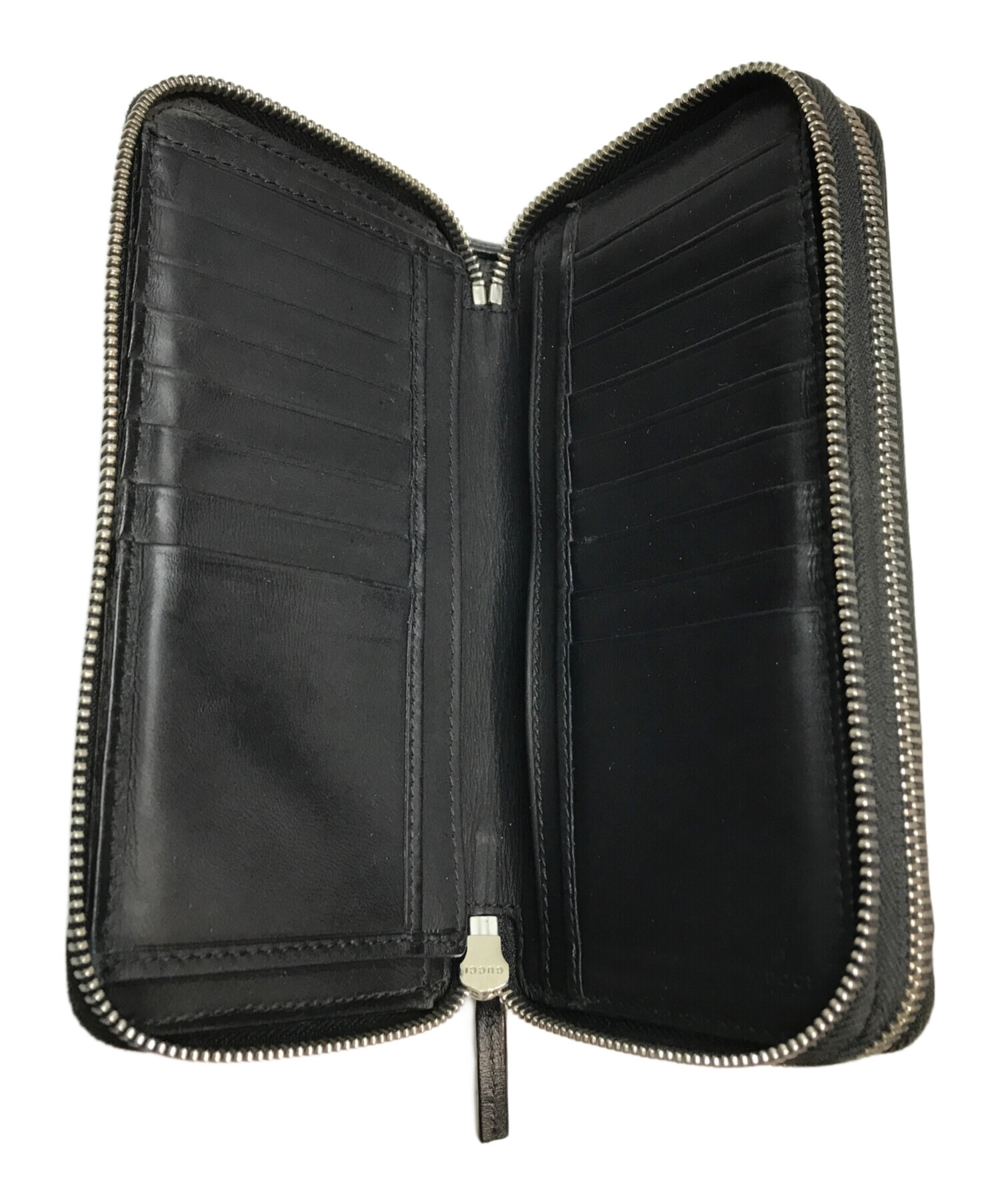 中古・古着通販】GUCCI (グッチ) オーガナイザー財布 ブラック
