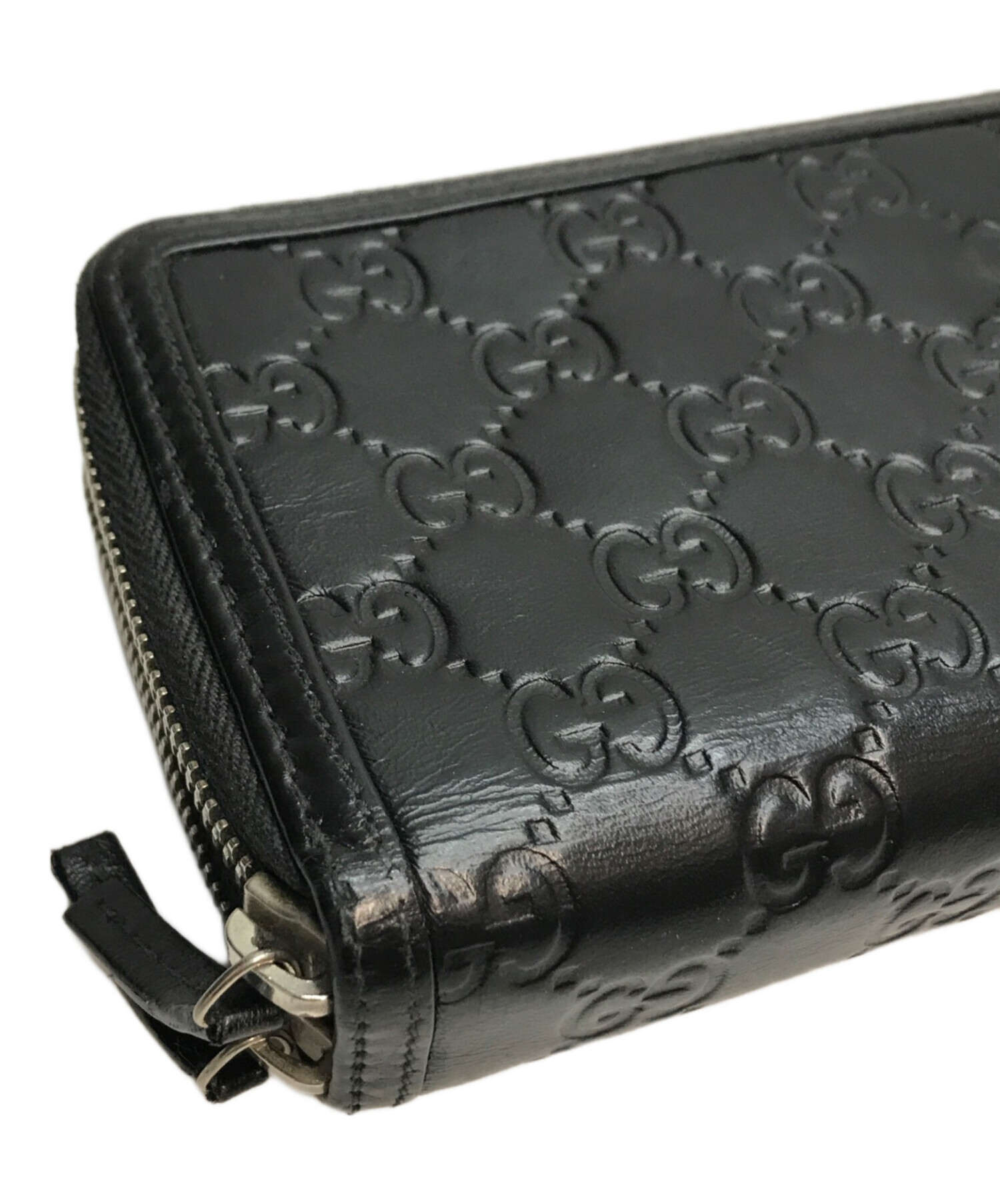 中古・古着通販】GUCCI (グッチ) オーガナイザー財布 ブラック