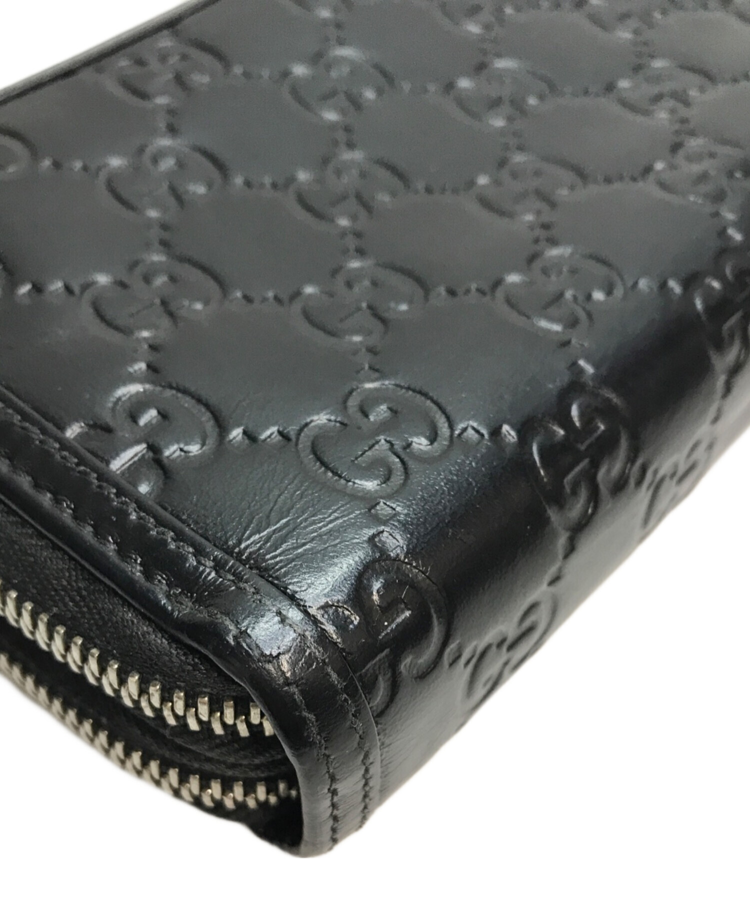 中古・古着通販】GUCCI (グッチ) オーガナイザー財布 ブラック