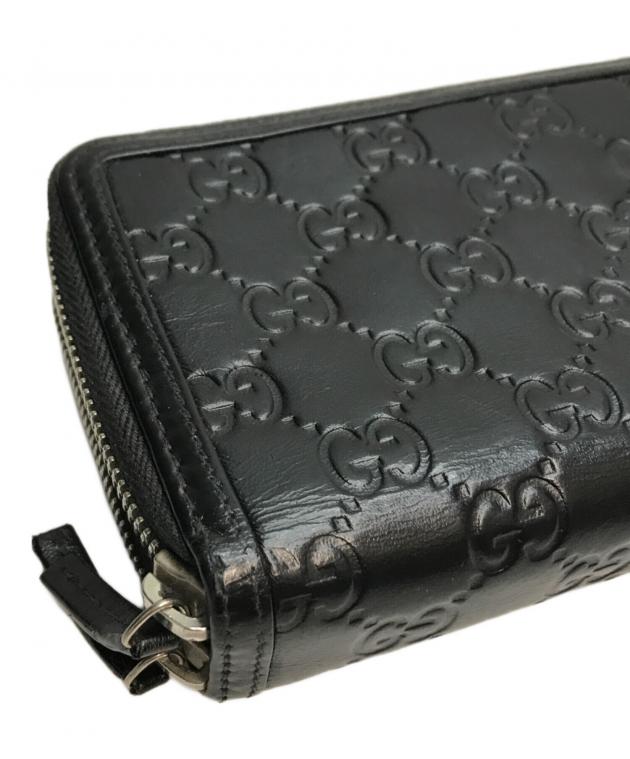 GUCCI財布。オーガナイザー。 中古・古着通販】GUCCI (グッチ) オーガナイザー財布 ブラック