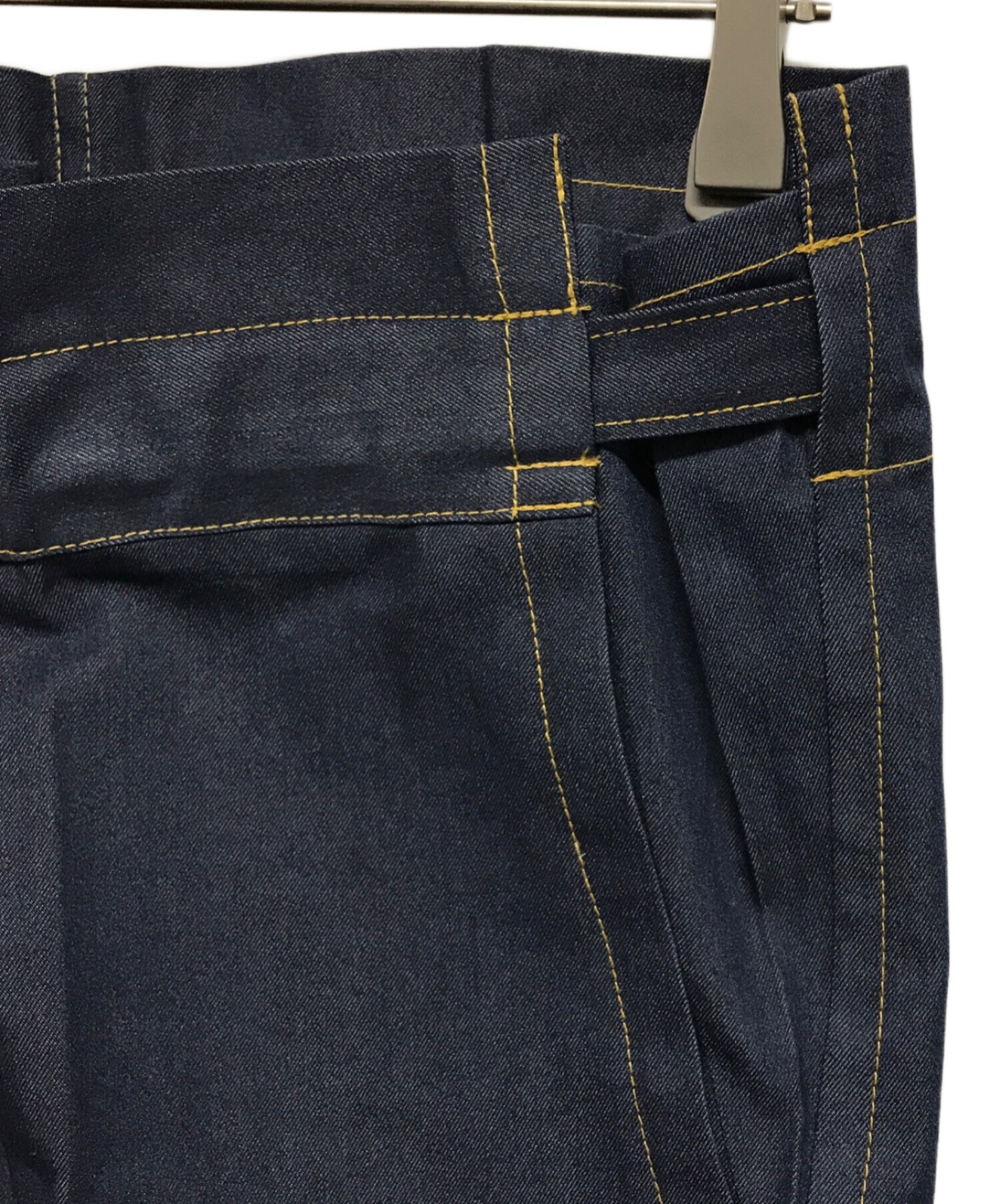 中古・古着通販】me ISSEY MIYAKE (ミーイッセイ ミヤケ) ワイドデニム
