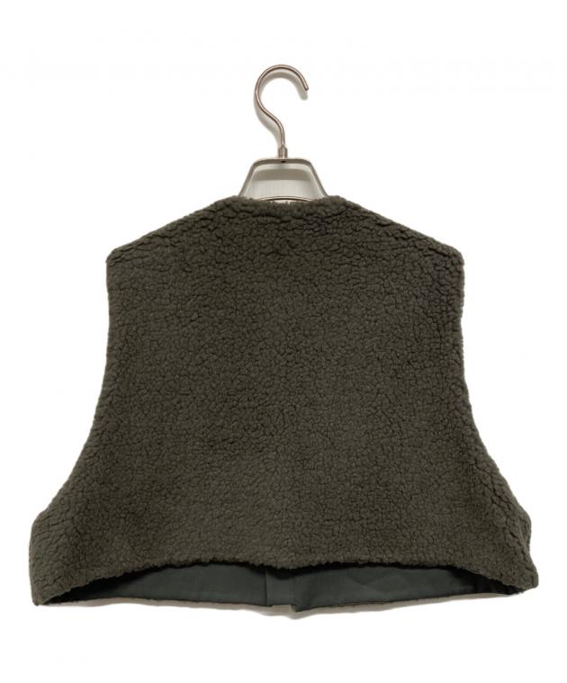 中古・古着通販】SACRA (サクラ) POODLE FUR SHORT GILET（プードル