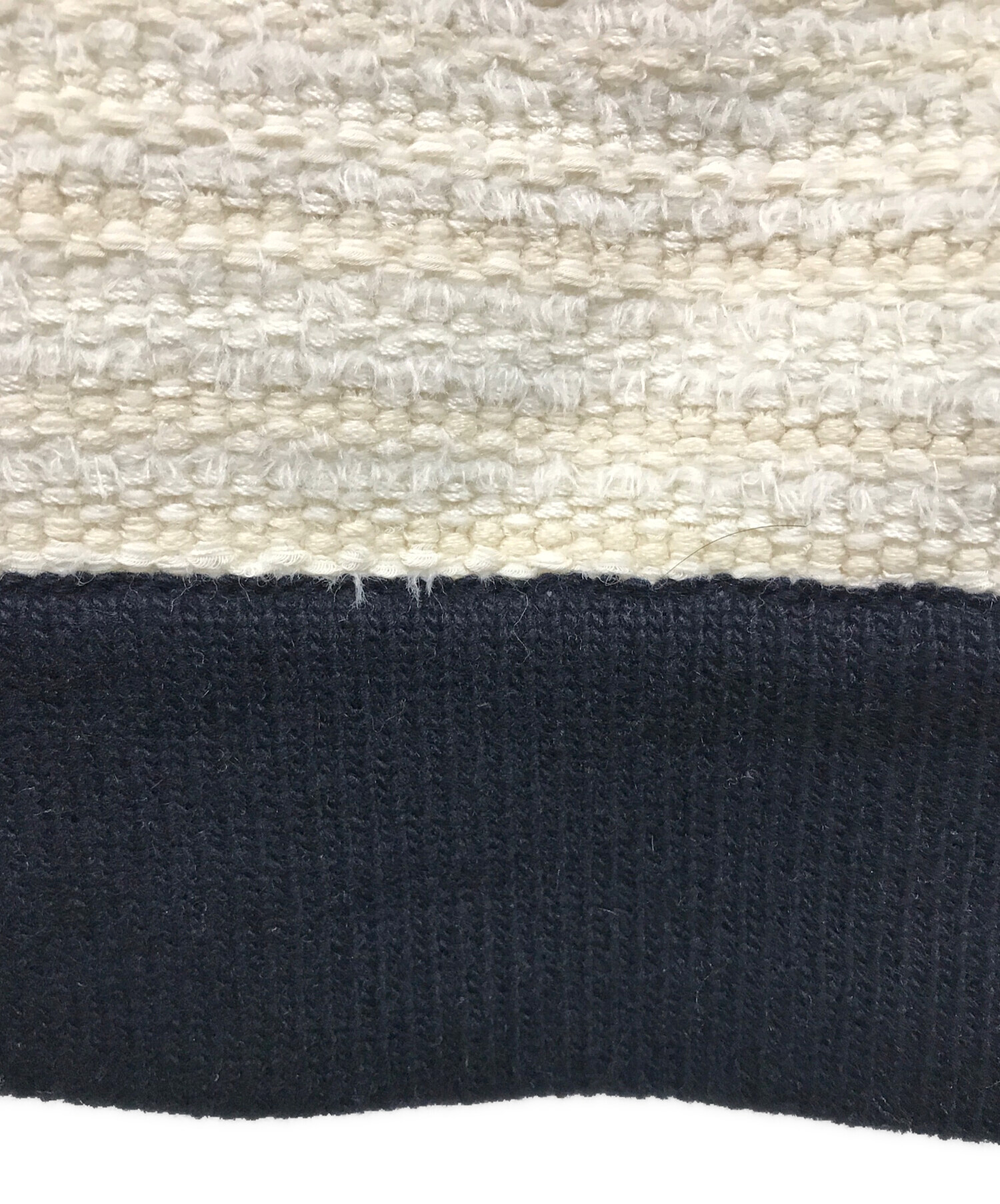 中古・古着通販】GUCCI (グッチ) カシミヤ混 ツイード Vネック