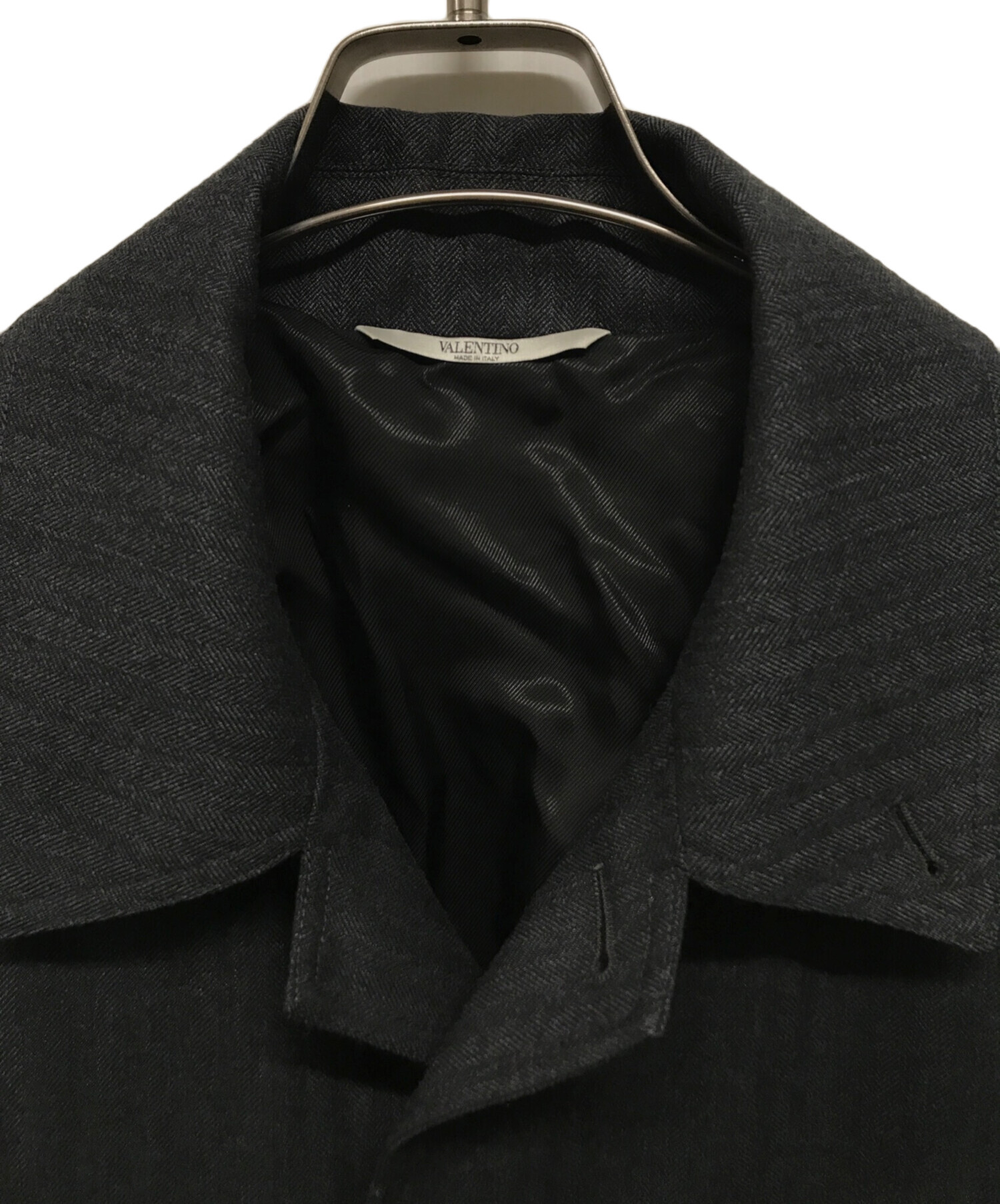 中古・古着通販】VALENTINO (ヴァレンティノ) ヘリンボーンバルマ
