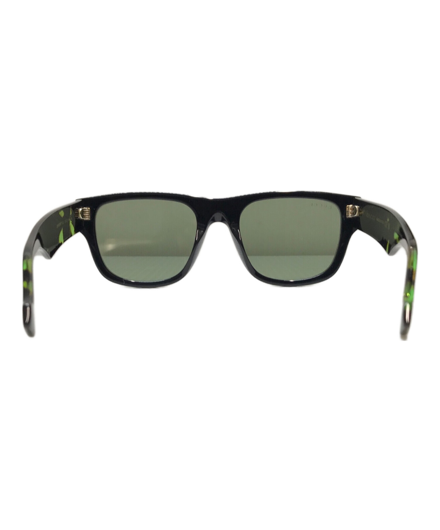 中古・古着通販】GUCCI (グッチ) トータスシェル スクエアサングラス