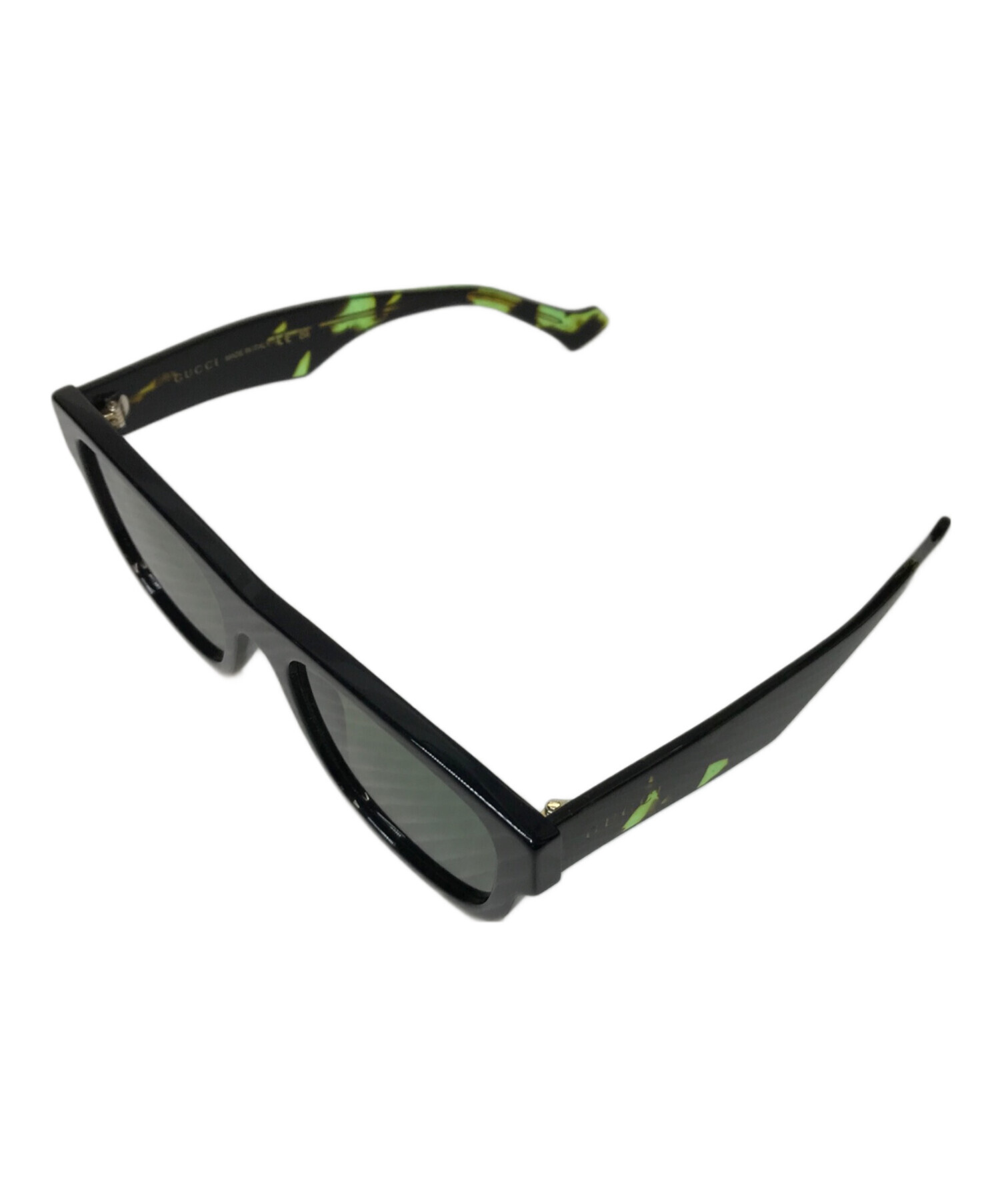 中古・古着通販】GUCCI (グッチ) トータスシェル スクエアサングラス