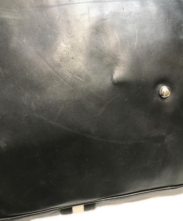 中古・古着通販】BALLY (バリー) レザーボストンバッグ ブラック