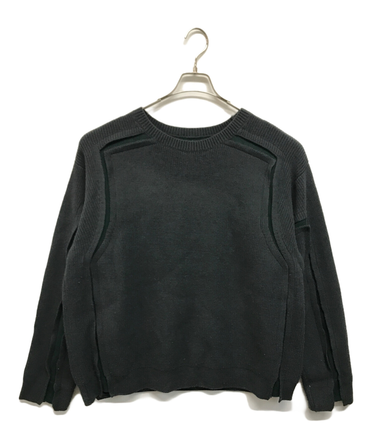 中古・古着通販】YOKE (ヨーク) BROKEN CREWNECK SWEATE（ブロークン